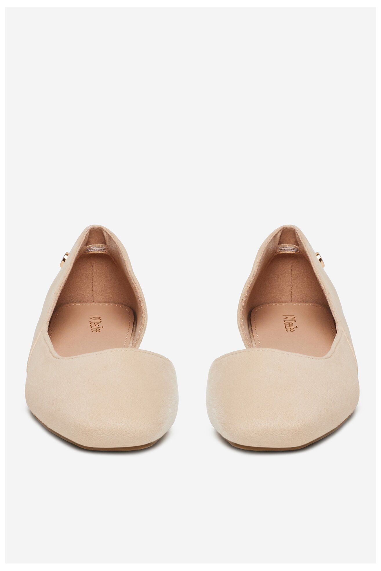 Baleriny DeeZee 9-830-B Beżowy