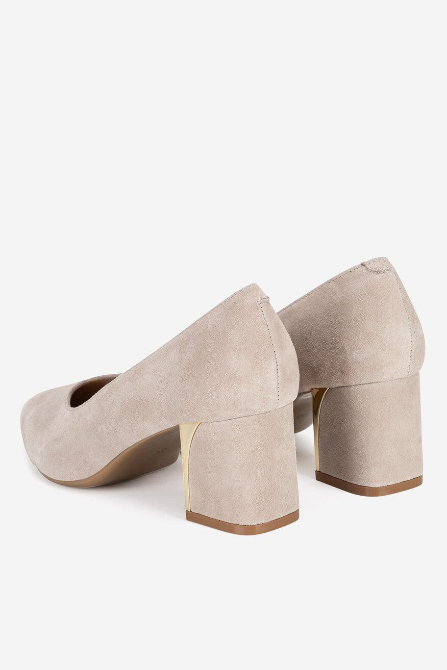 Lasocki - Czółenka zamszowe - 5903419946042