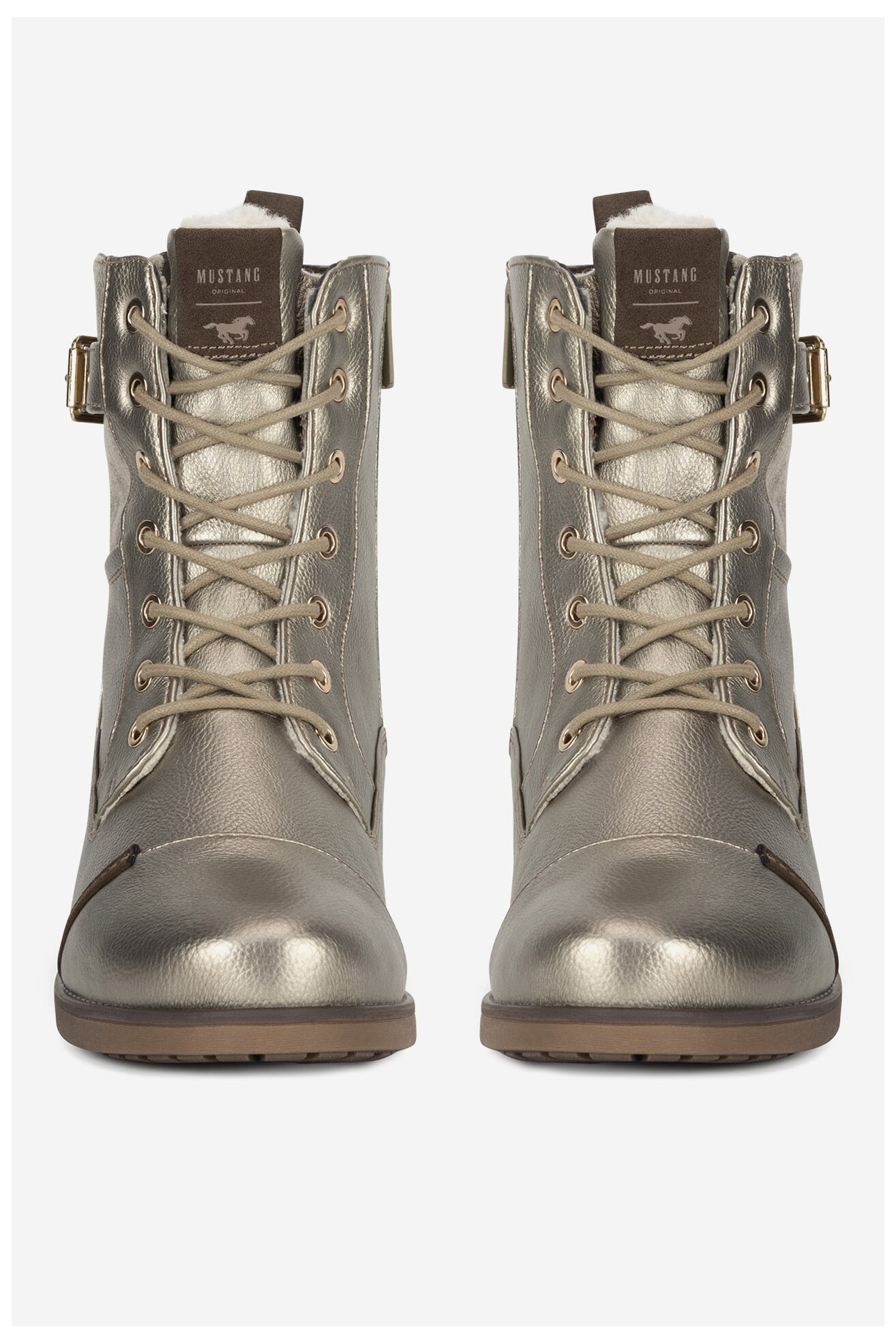 Боти Mustang 1229-606 ЗЛАТИСТ