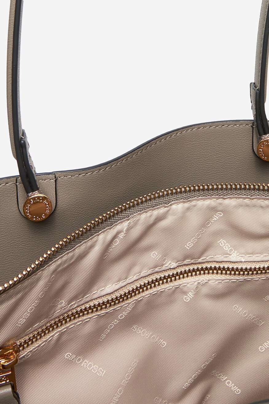 Kézitáska Gino Rossi SÖTÉTBÉZS - 5904862927831