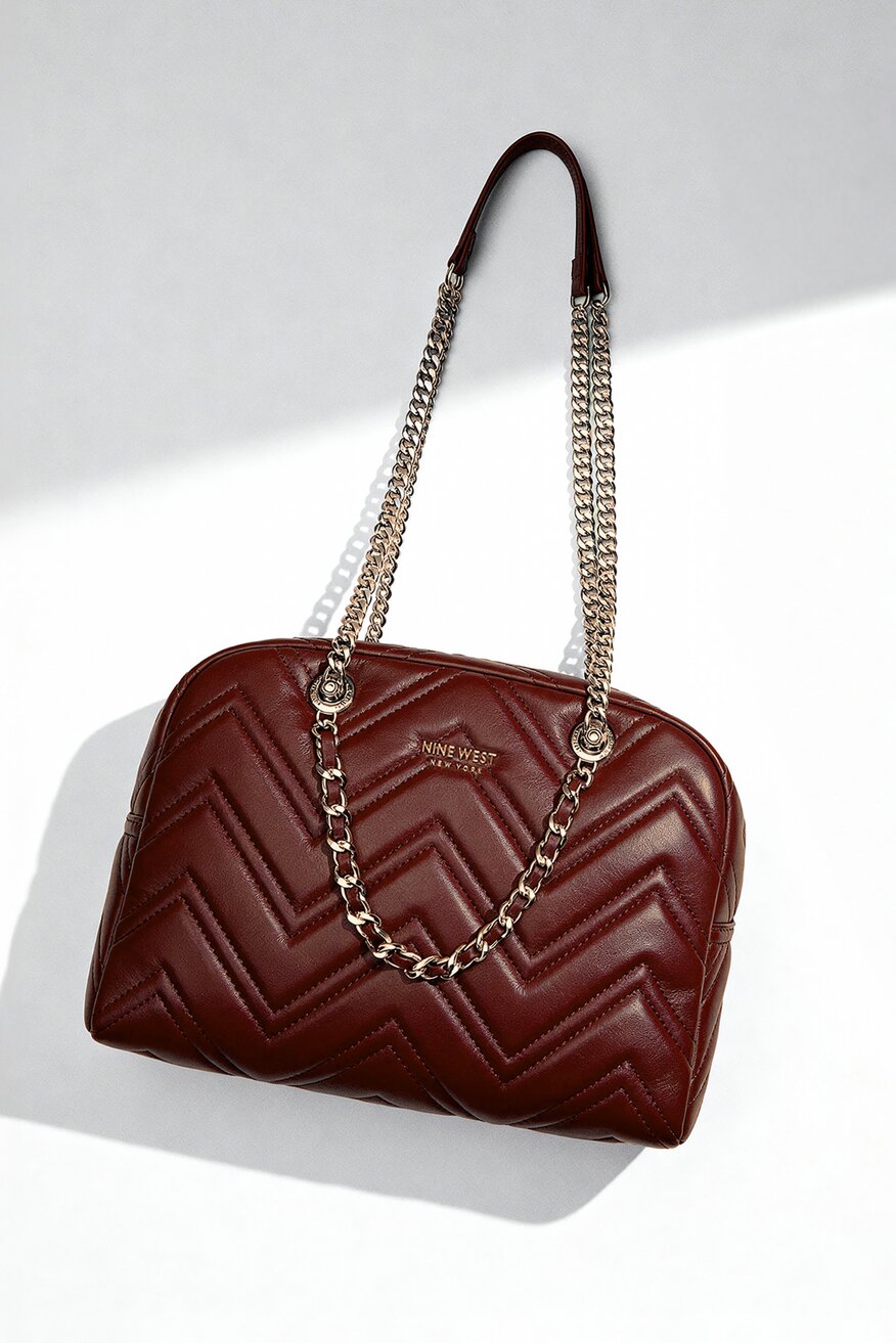 
                        Torba NINE WEST CEO-ALICE-LA482-3468 BORDO - 5906751221501