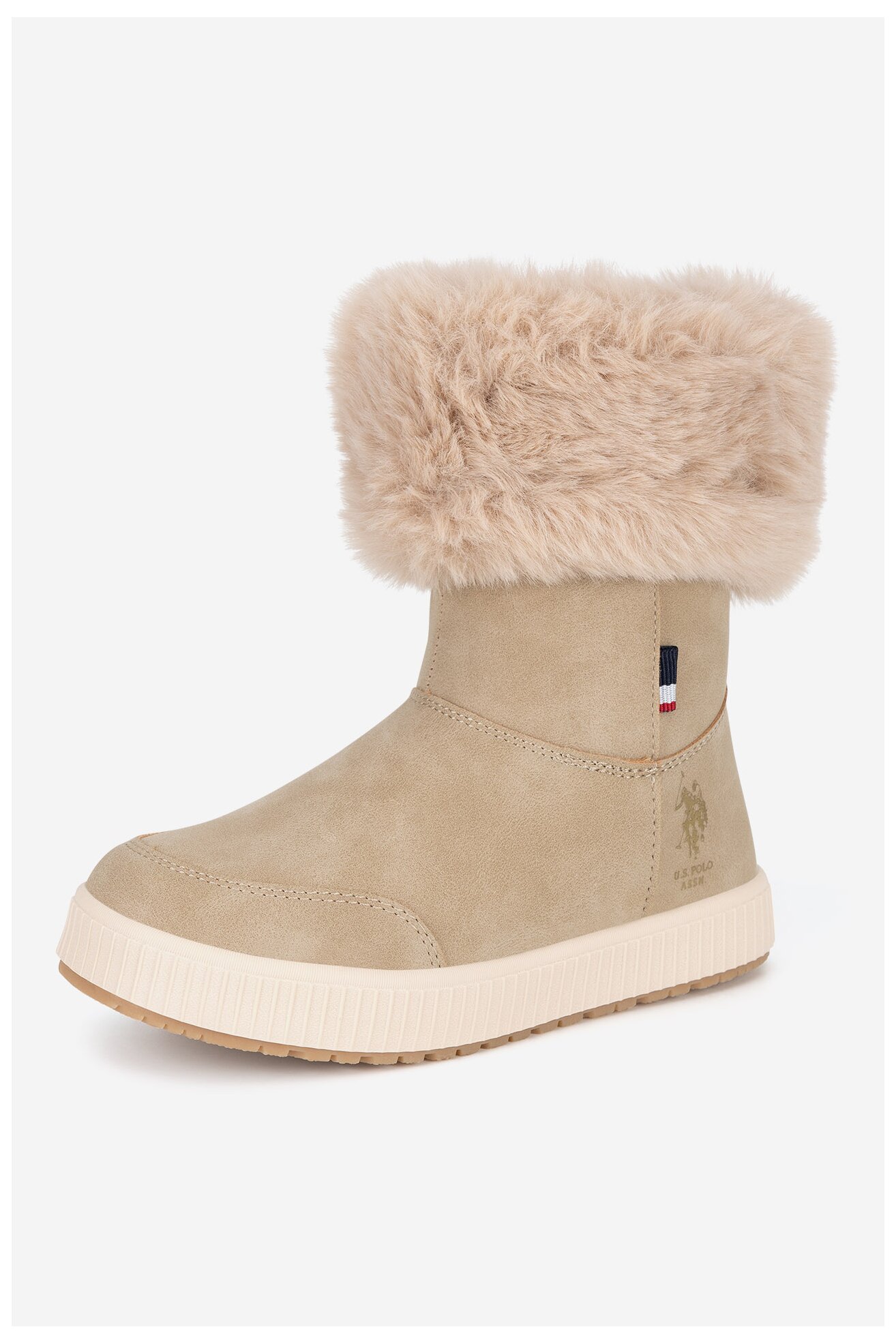 Ботуши U.S. POLO ASSN. VICKI001K/DYF1 БЕЖОВ