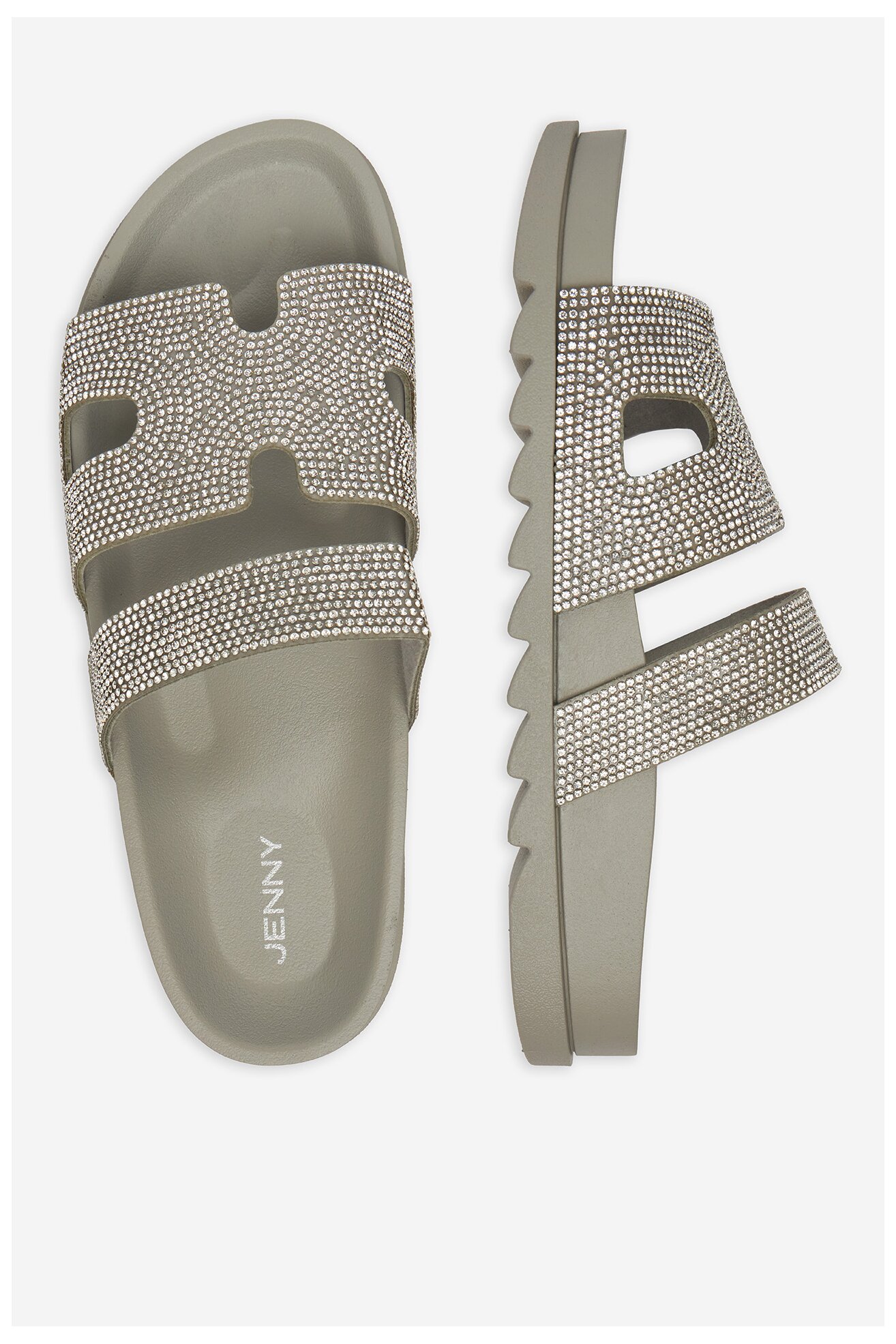 Șlapi Jenny LC050429 GRI DESCHIS