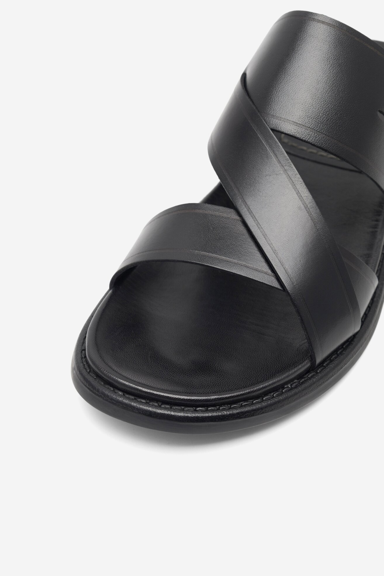 Klapki Gino Rossi MARCELLO-01 MB Czarny