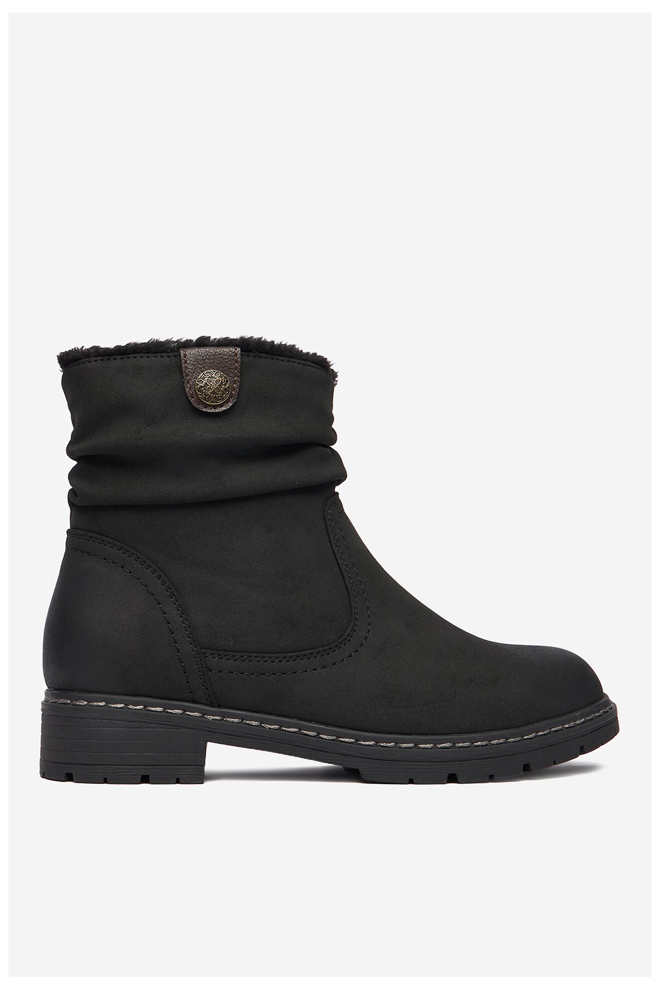 Botki Clara Barson CEO-CORNY H221008 Czarny