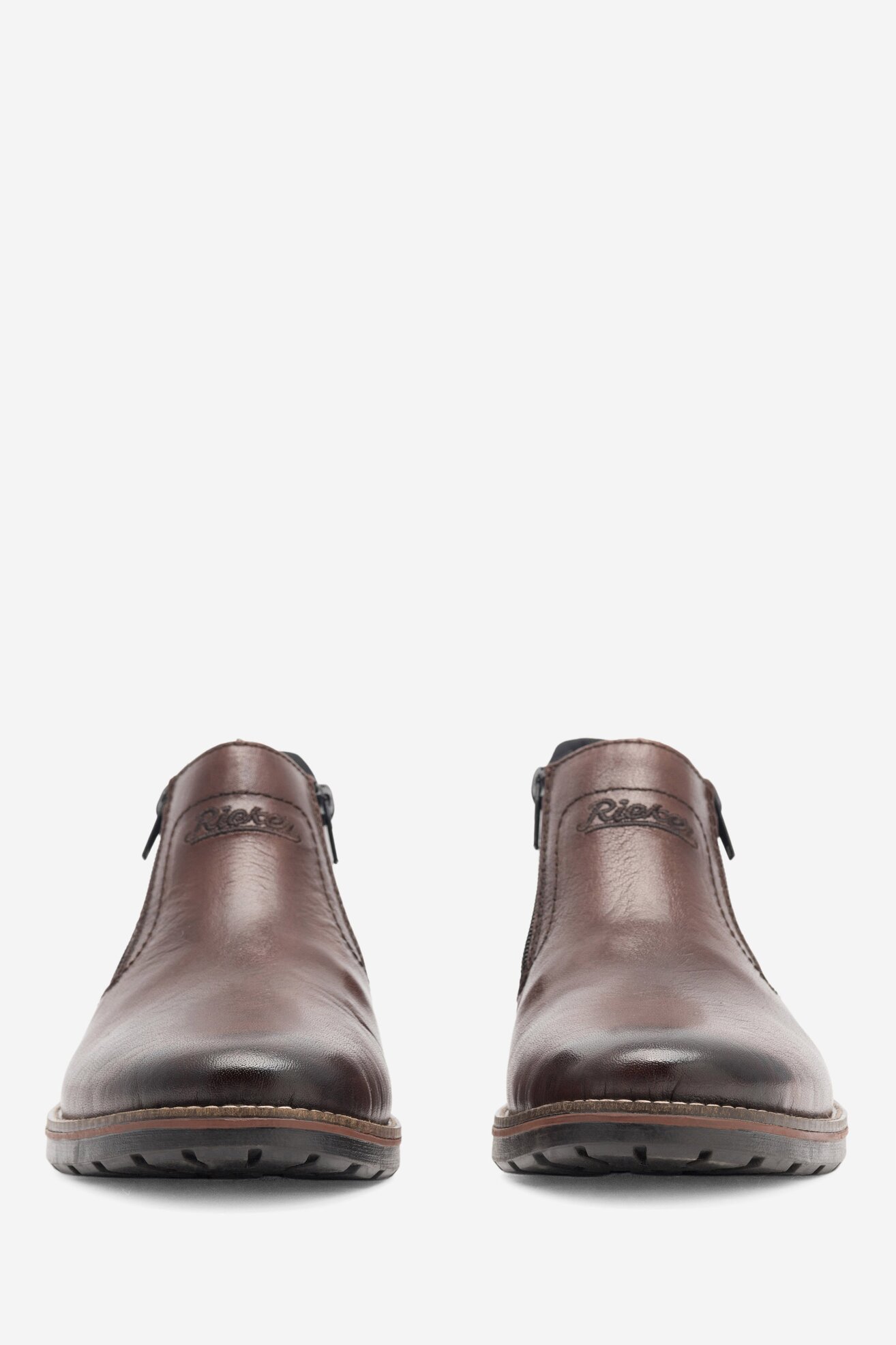 Bokacsizma Rieker 15398-25 SÖTÉTBARNA