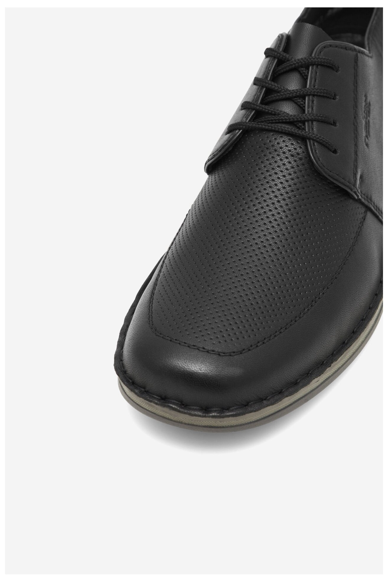 Półbuty Rieker 05400-00 Czarny