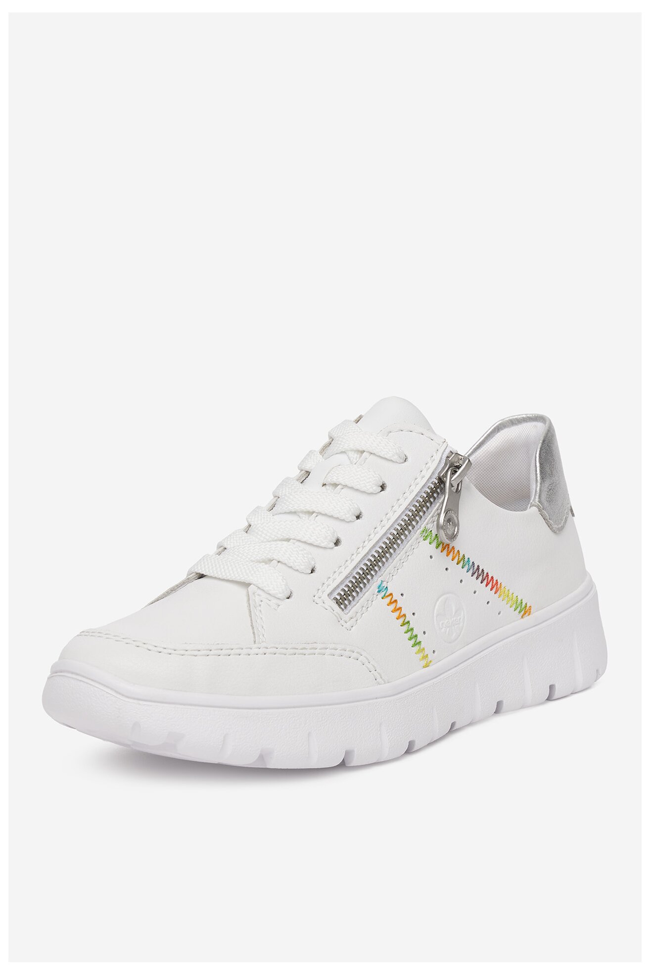 Tornacipő Rieker N1313-80 FEHÉR