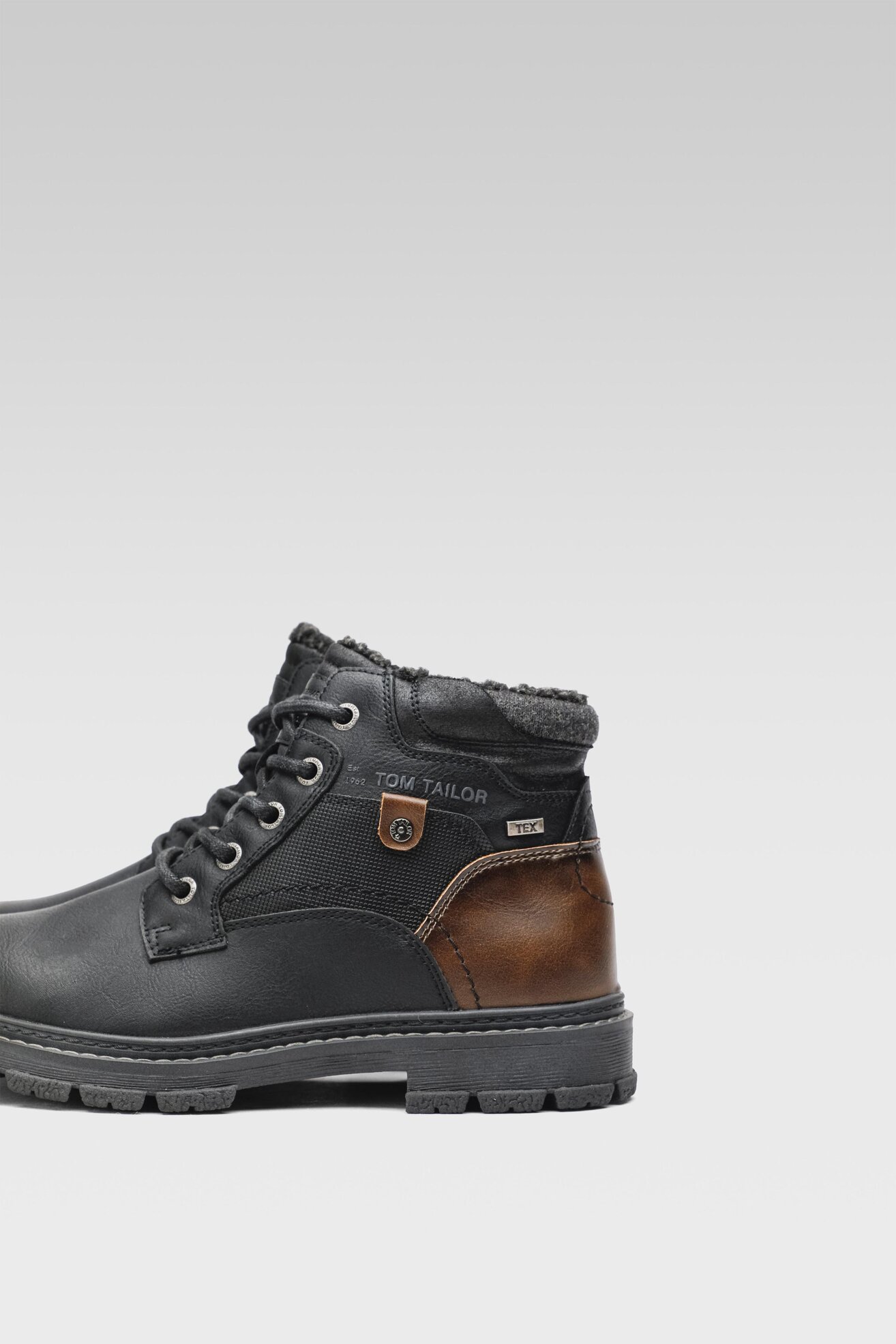 Trzewiki Tom Tailor 4283502 Czarny