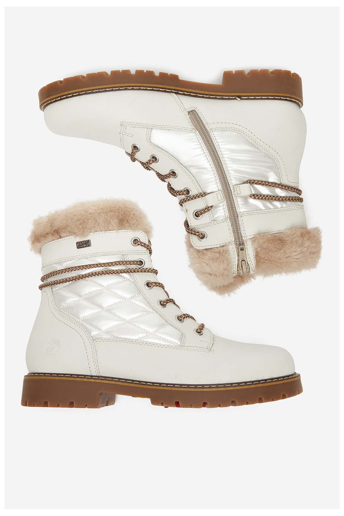 Trzewiki Remonte CEO-D9383-80 Biały