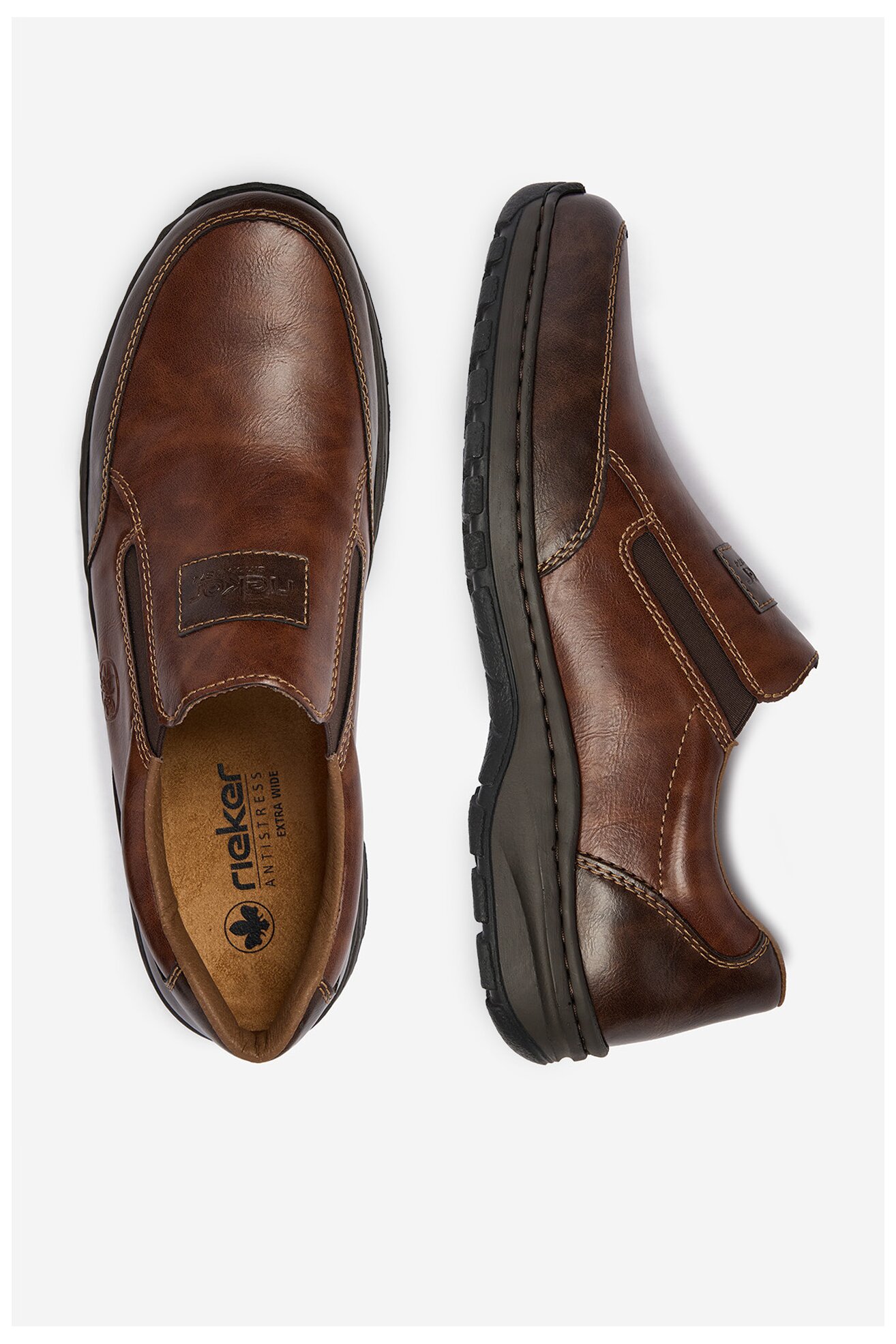 Половинки обувки Rieker CEO-03354-26 КАФЯВ