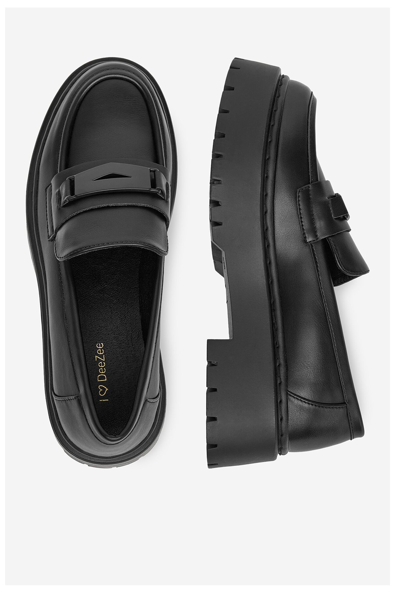 Mokasyn DeeZee 13123D-3 Czarny