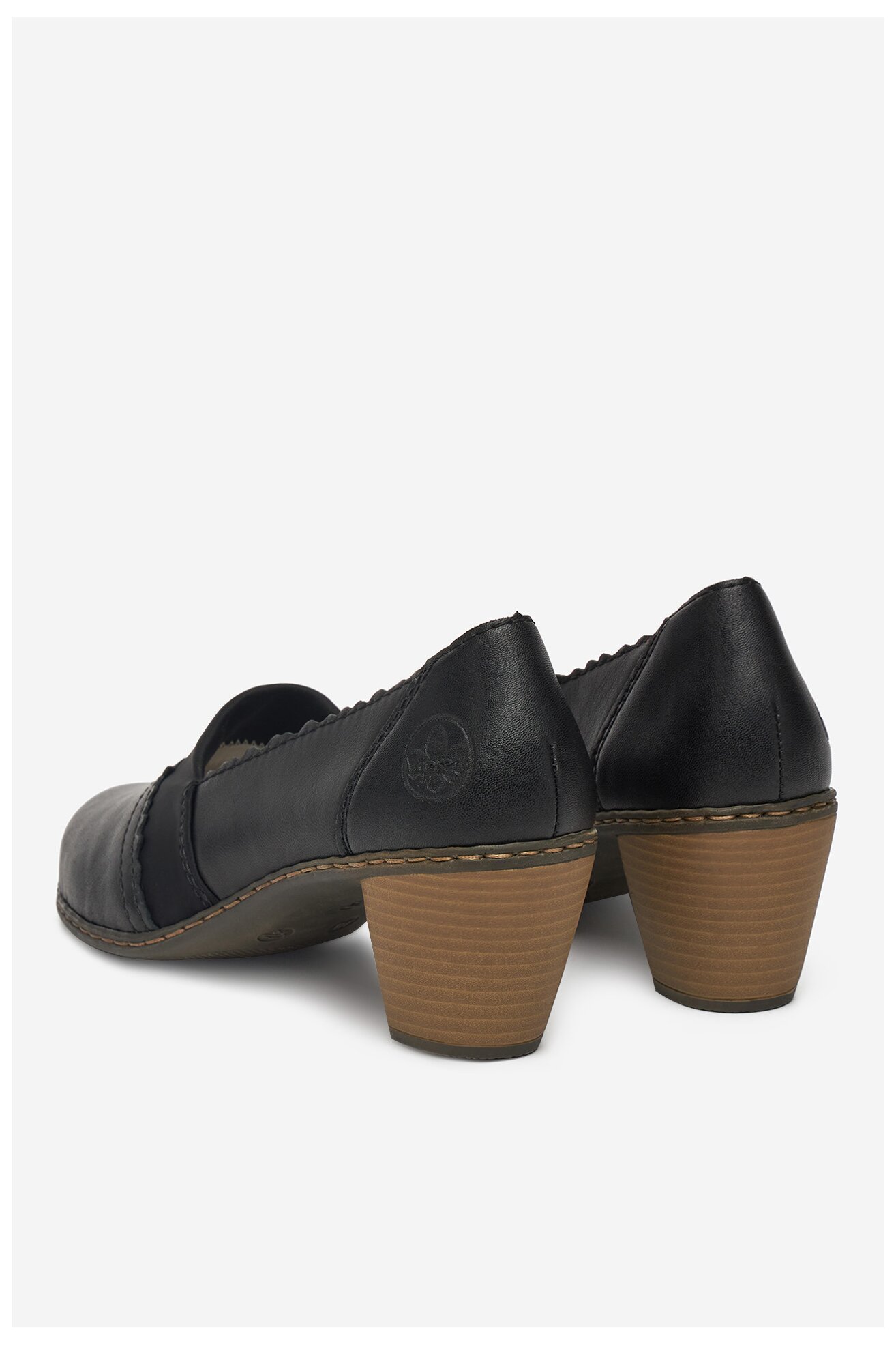 Елегантни обувки Rieker 40911-00 ЧЕРЕН