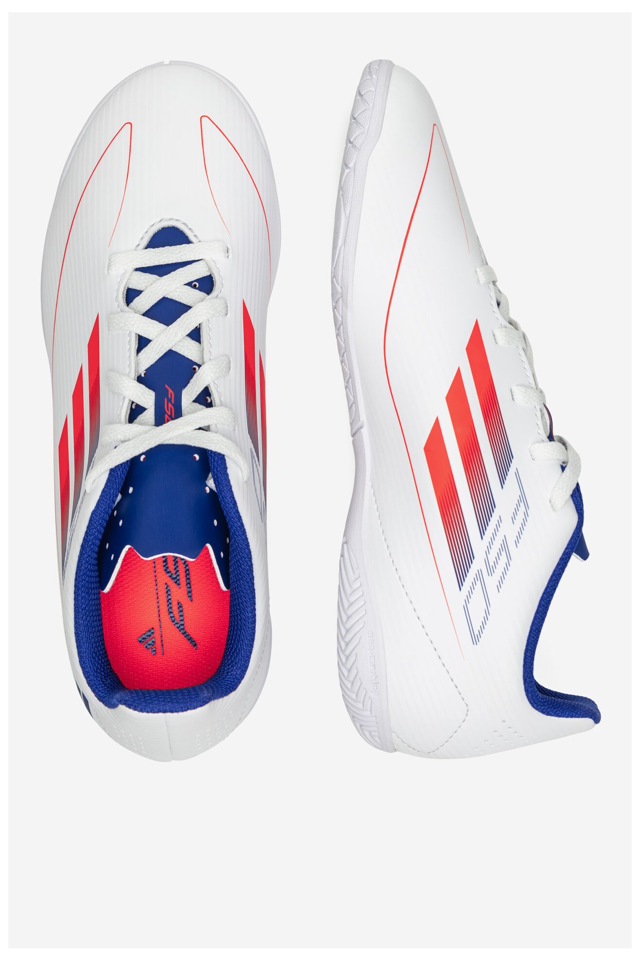 Obuwie sportowe adidas F50 CLUB IN J IF1392 Biały
