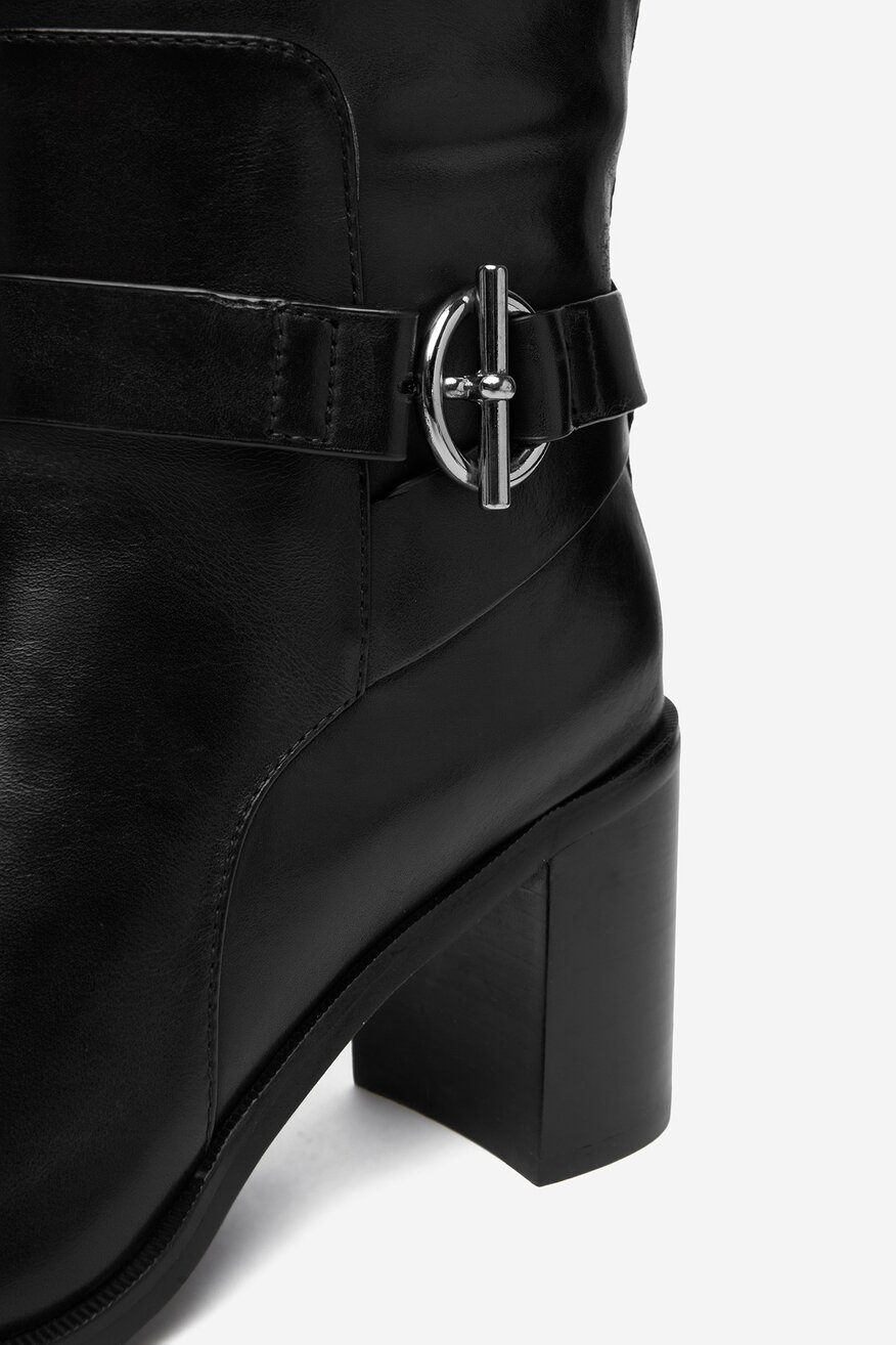 Gino Rossi - Kozaki skórzane - 5906751409817