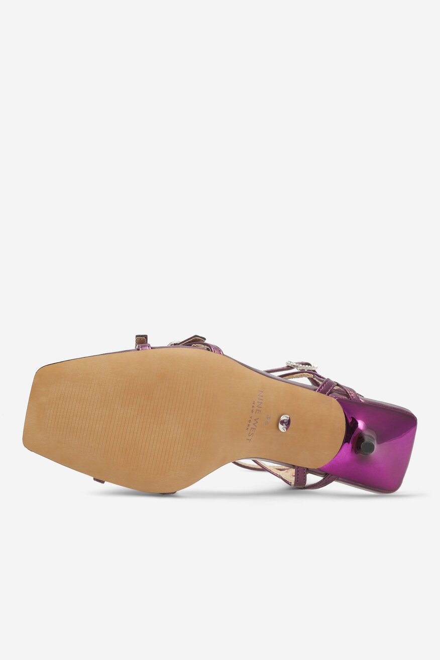 Sandály NINE WEST FIALOVÁ - 5905588473794