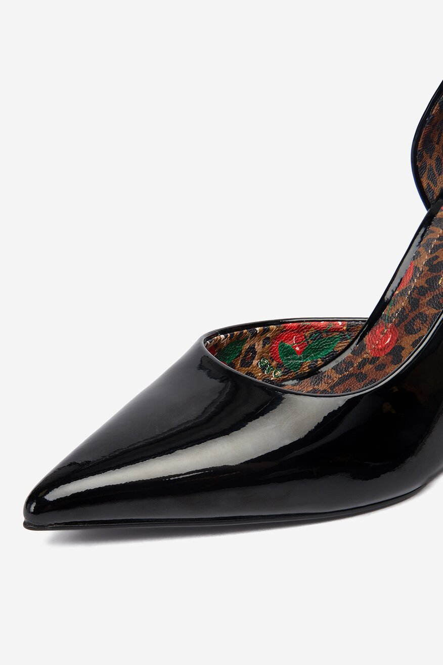 Pantofi cu toc EVA MINGE NEGRU - 5906751321799