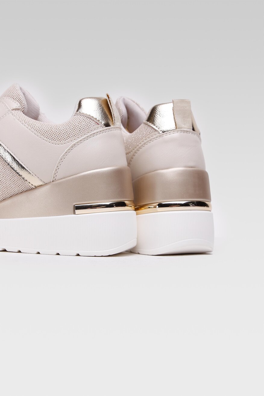 
                Jenny Fairy - Półbuty pastelowe beżowe - 5904248197261