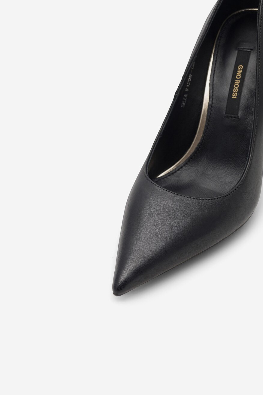 Gino Rossi - Skórzane czółenka - 5905588116295