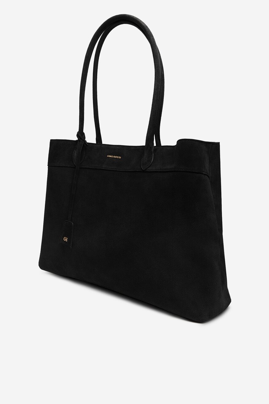 Дамска чанта Gino Rossi ЧЕРЕН - 5906751377475