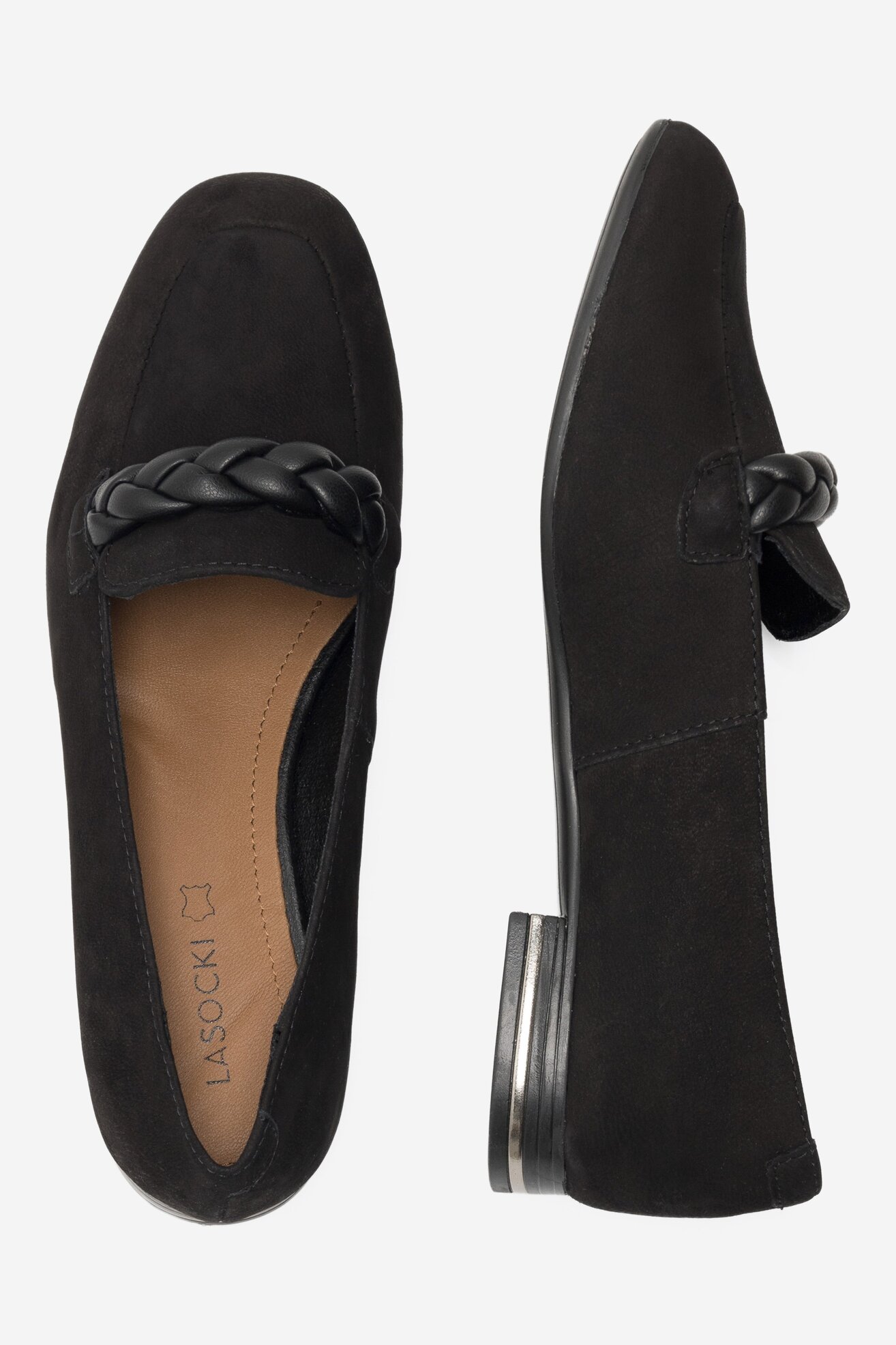 Мокасини Lasocki ZAXA RST-ZAXA-14 ЧОРНИЙ