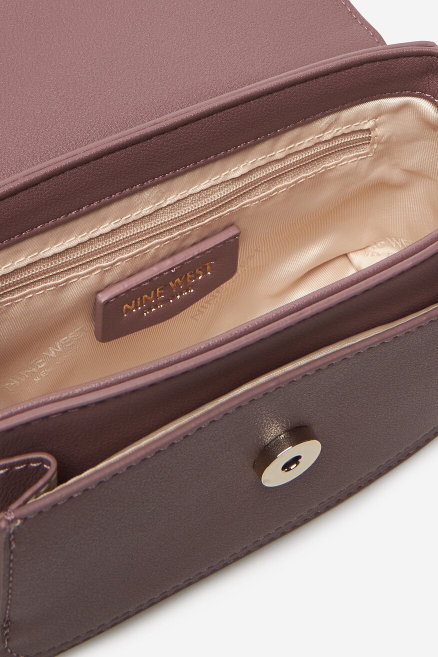 Дамска чанта NINE WEST СВЕТЛОВИОЛЕТОВ - 5906751317778