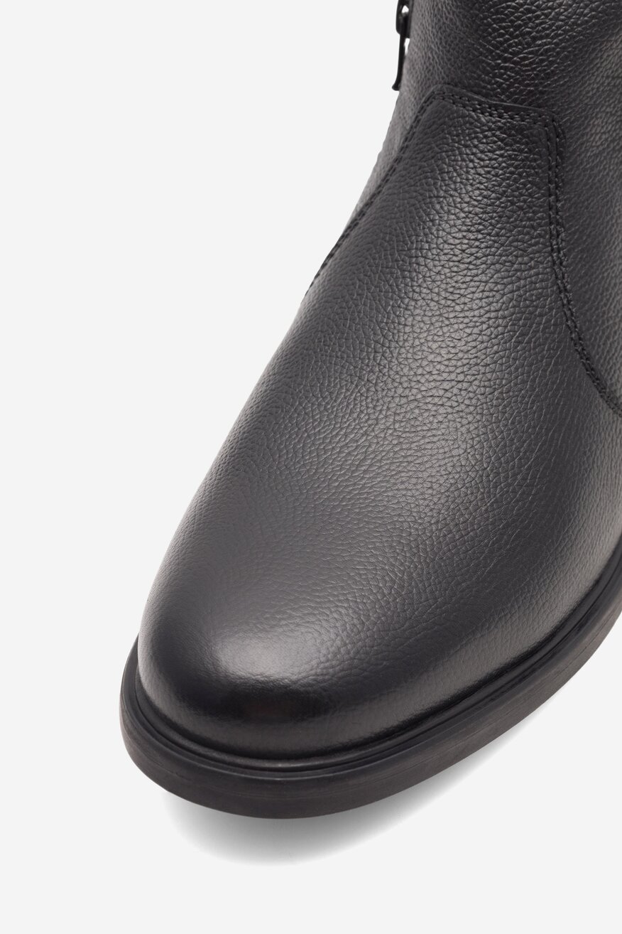 
                Lasocki - Skórzane botki - 5904862964683