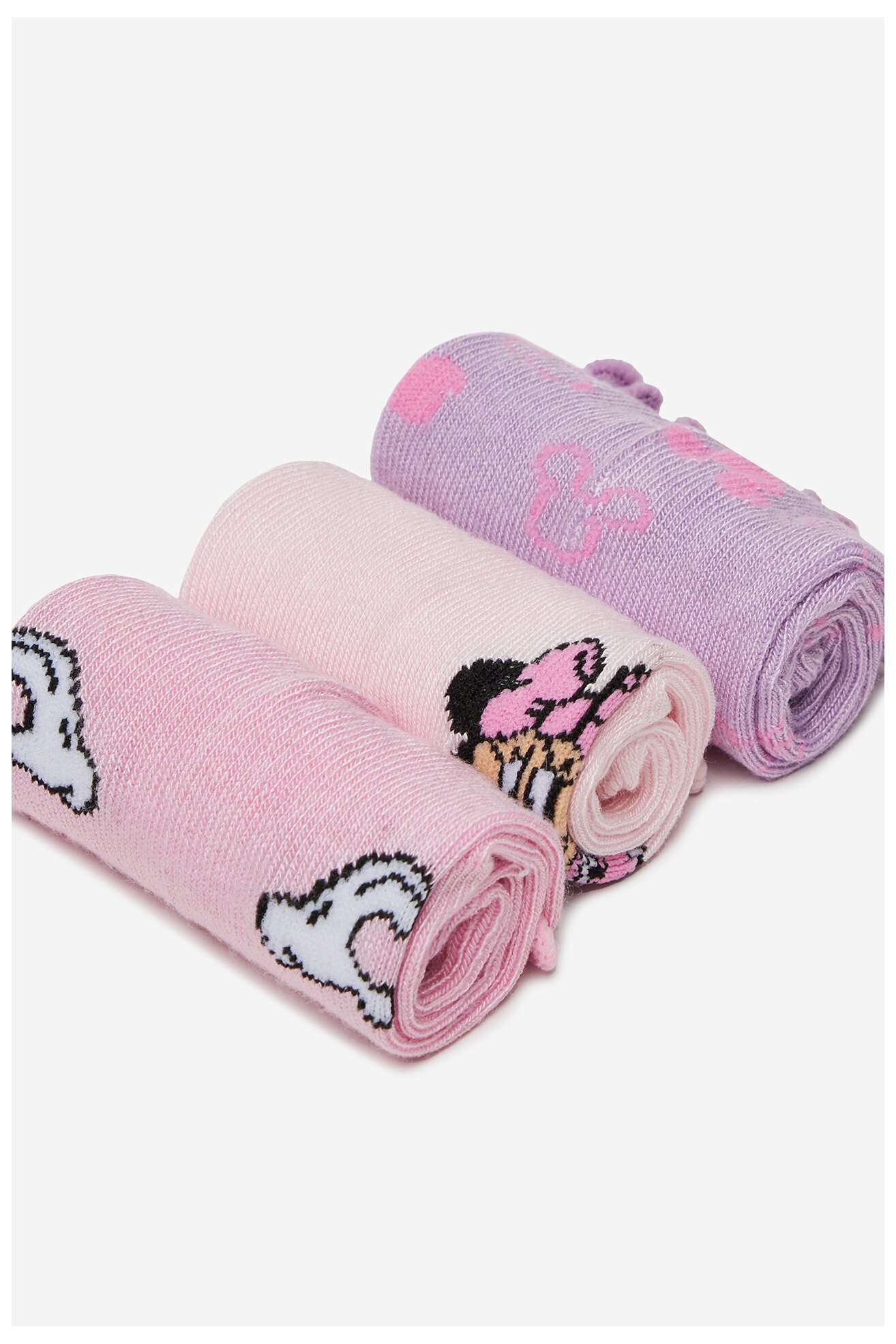 Чорапи Mickey&Friends ACCCS-SS25-327DSTC(3-PACK) РОЗОВ