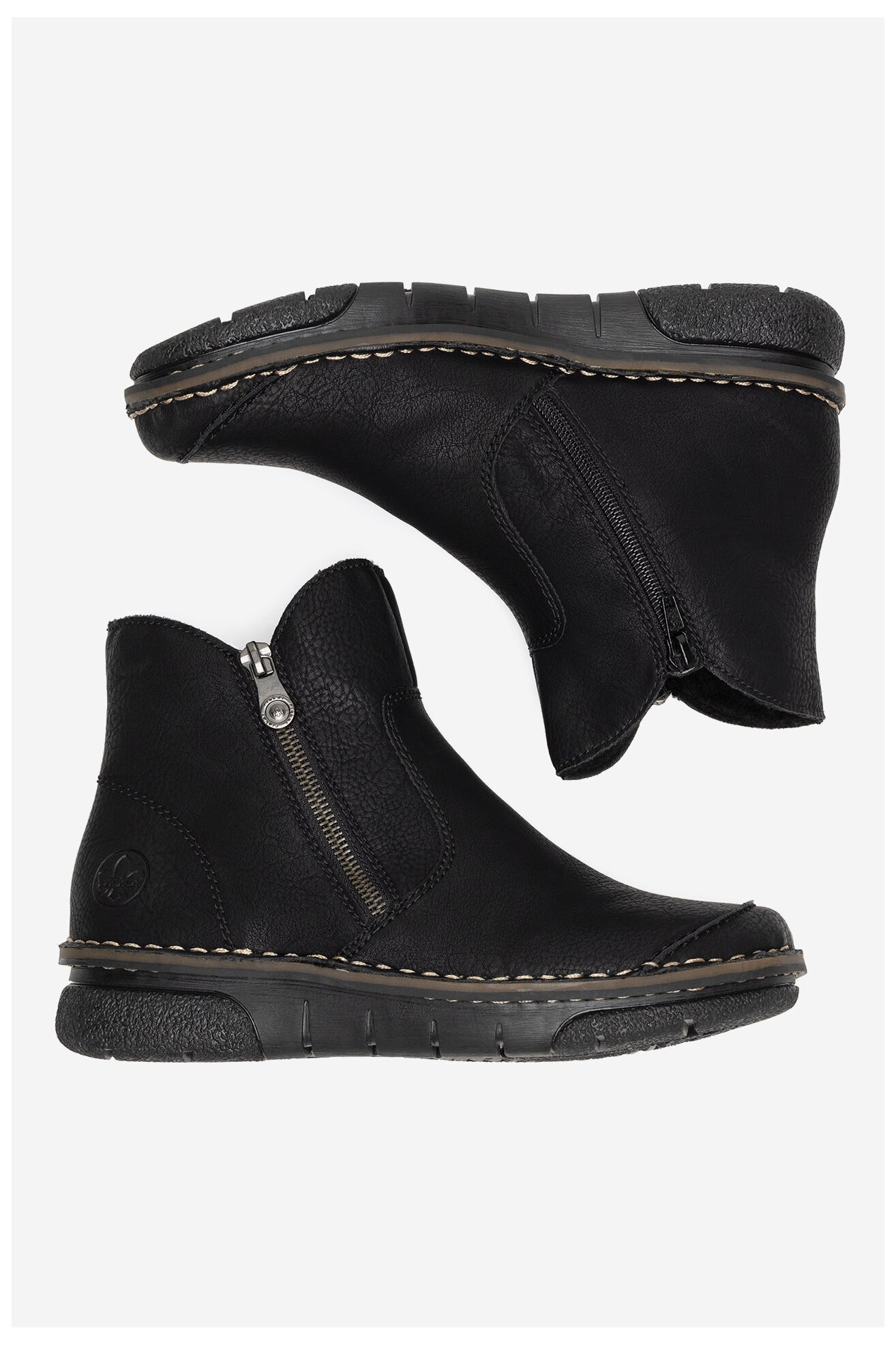 Ghete Rieker 73357-00 NEGRU