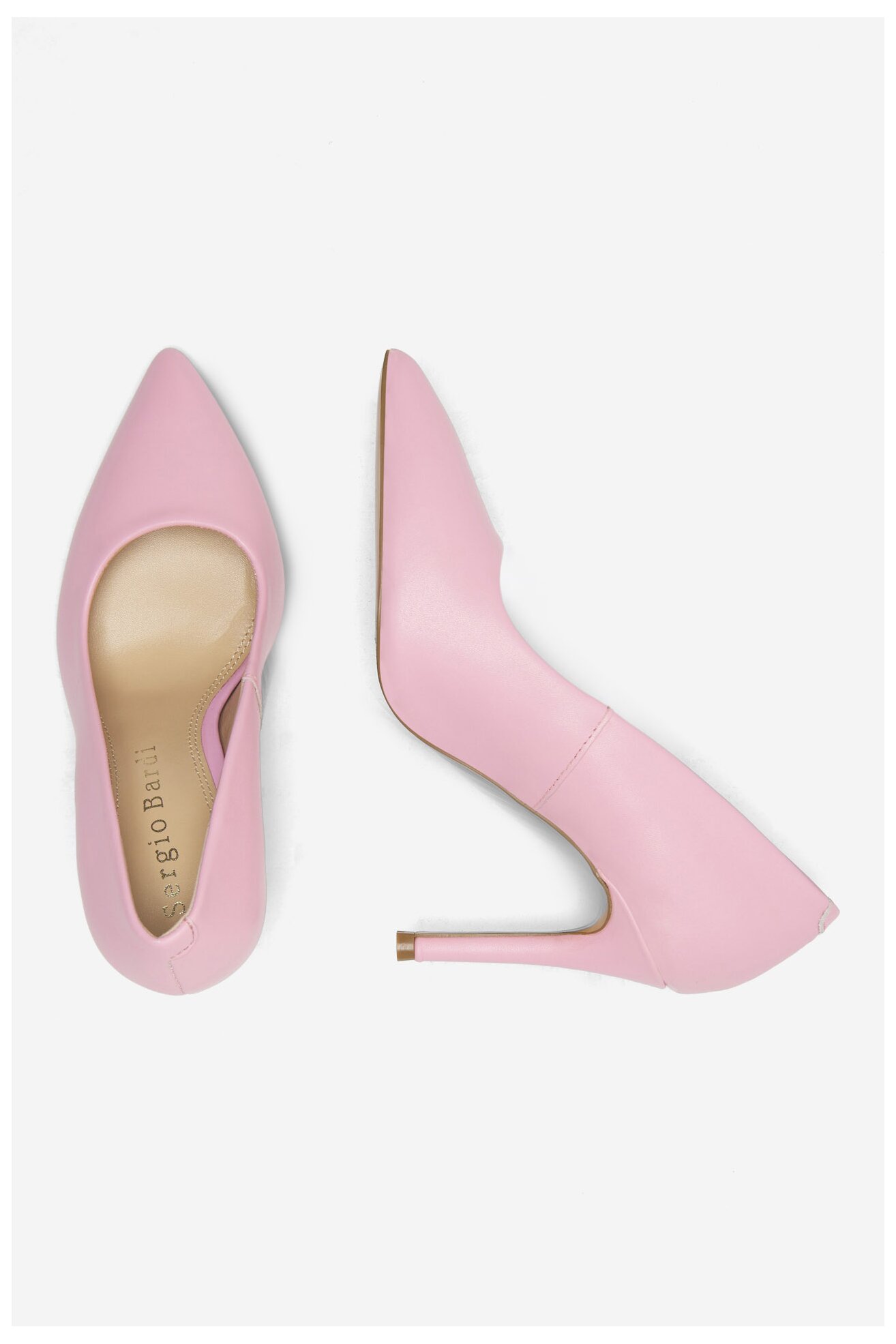 Czółenka Sergio Bardi WFA2309-1ZA-SB Różowy