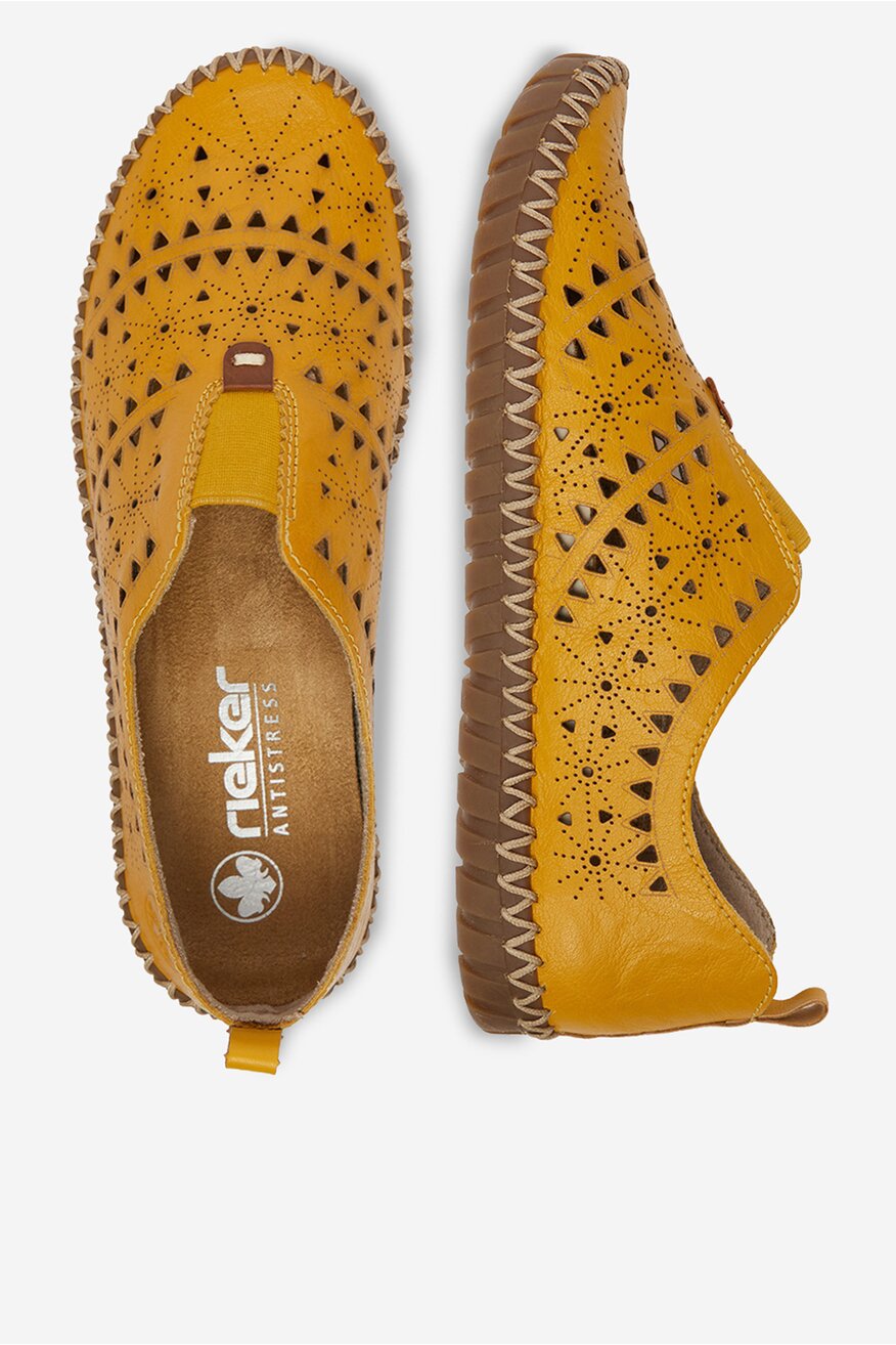 
                Rieker - Półbuty skórzane - 5906751835791