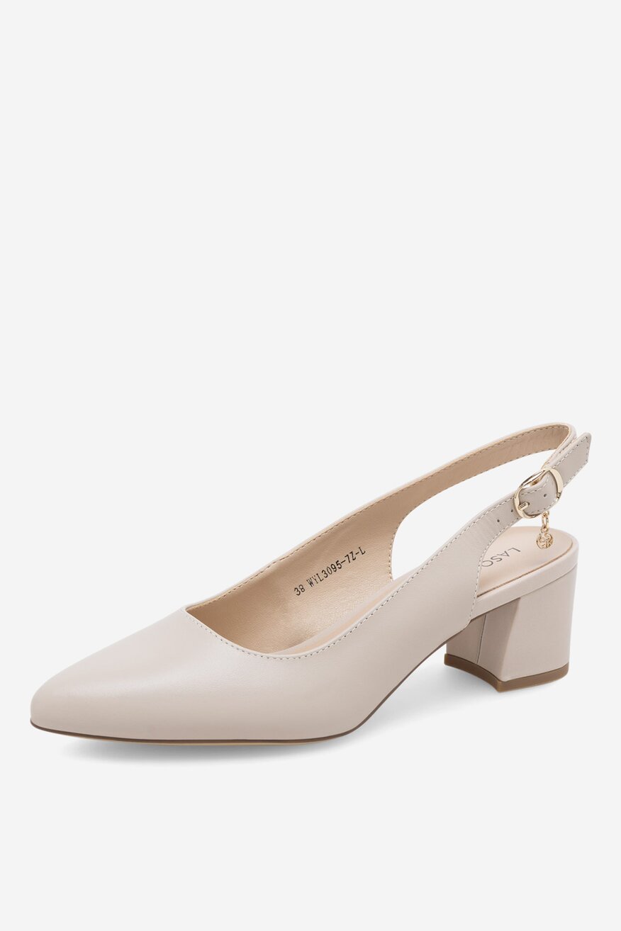 
                Lasocki - Czółenka skórzane - 5903419782114