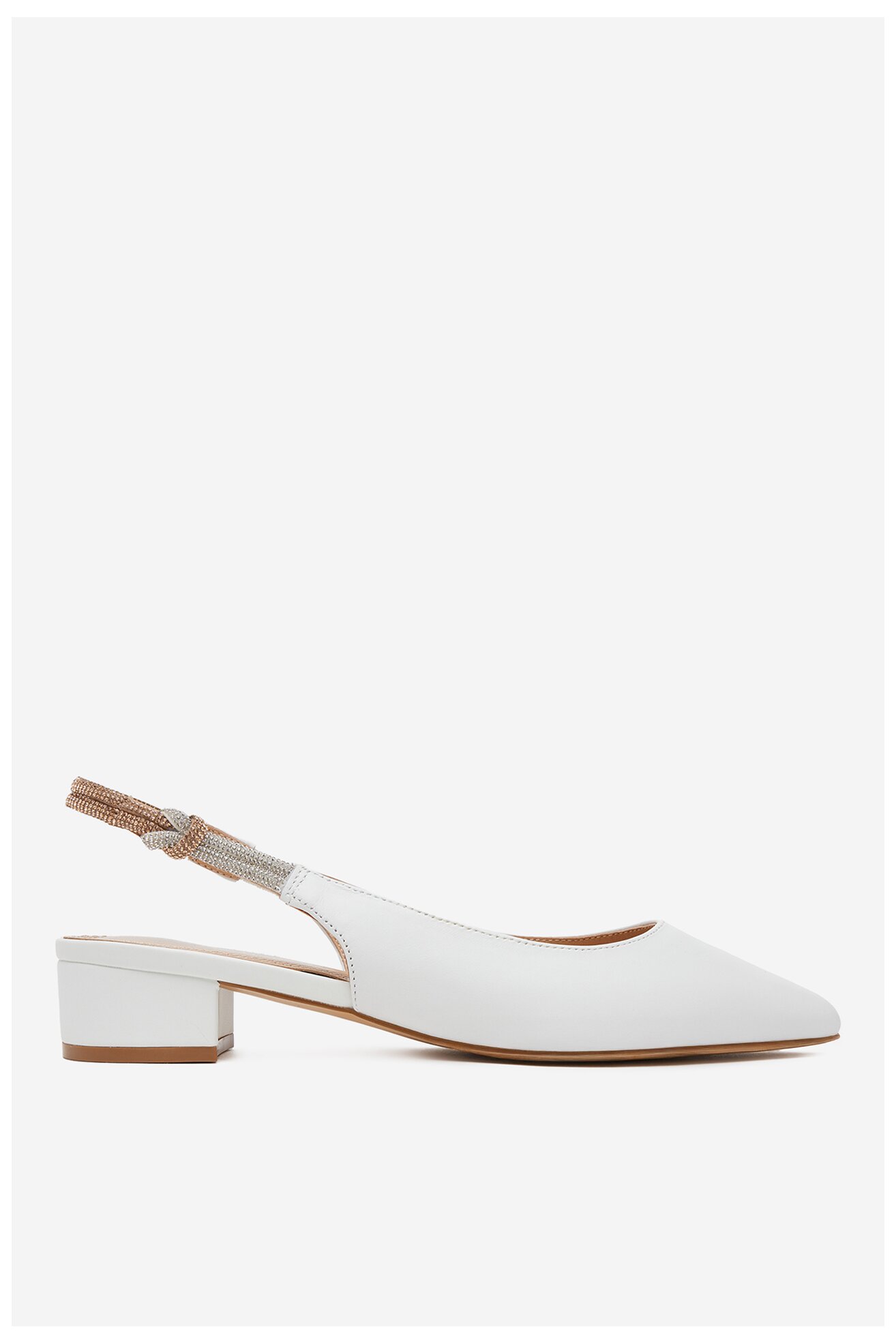 Czółenka Sergio Bardi WYL4138-1Z-SB Biały