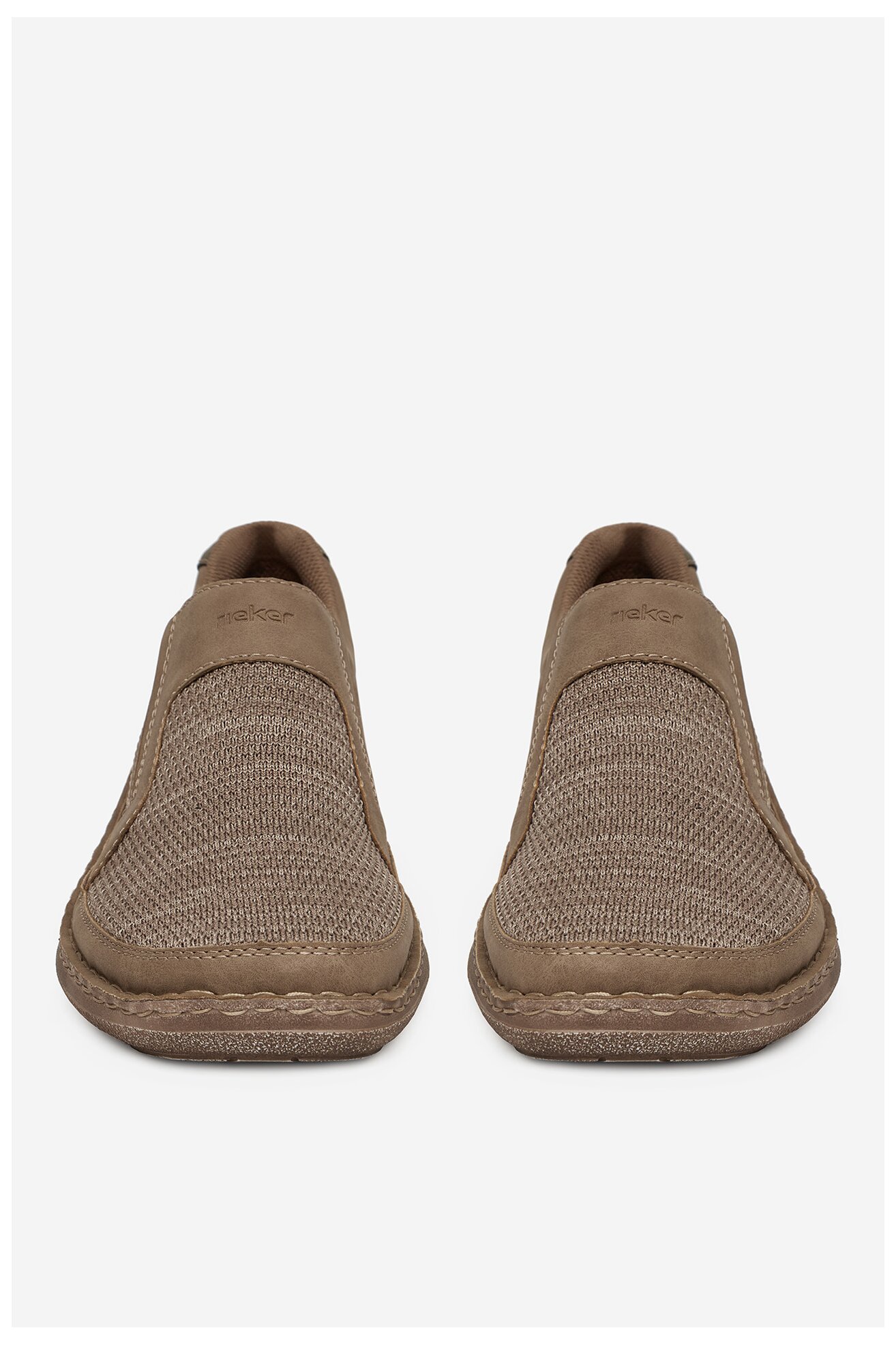 Półbuty Rieker 03087-64 Beżowy ciemny