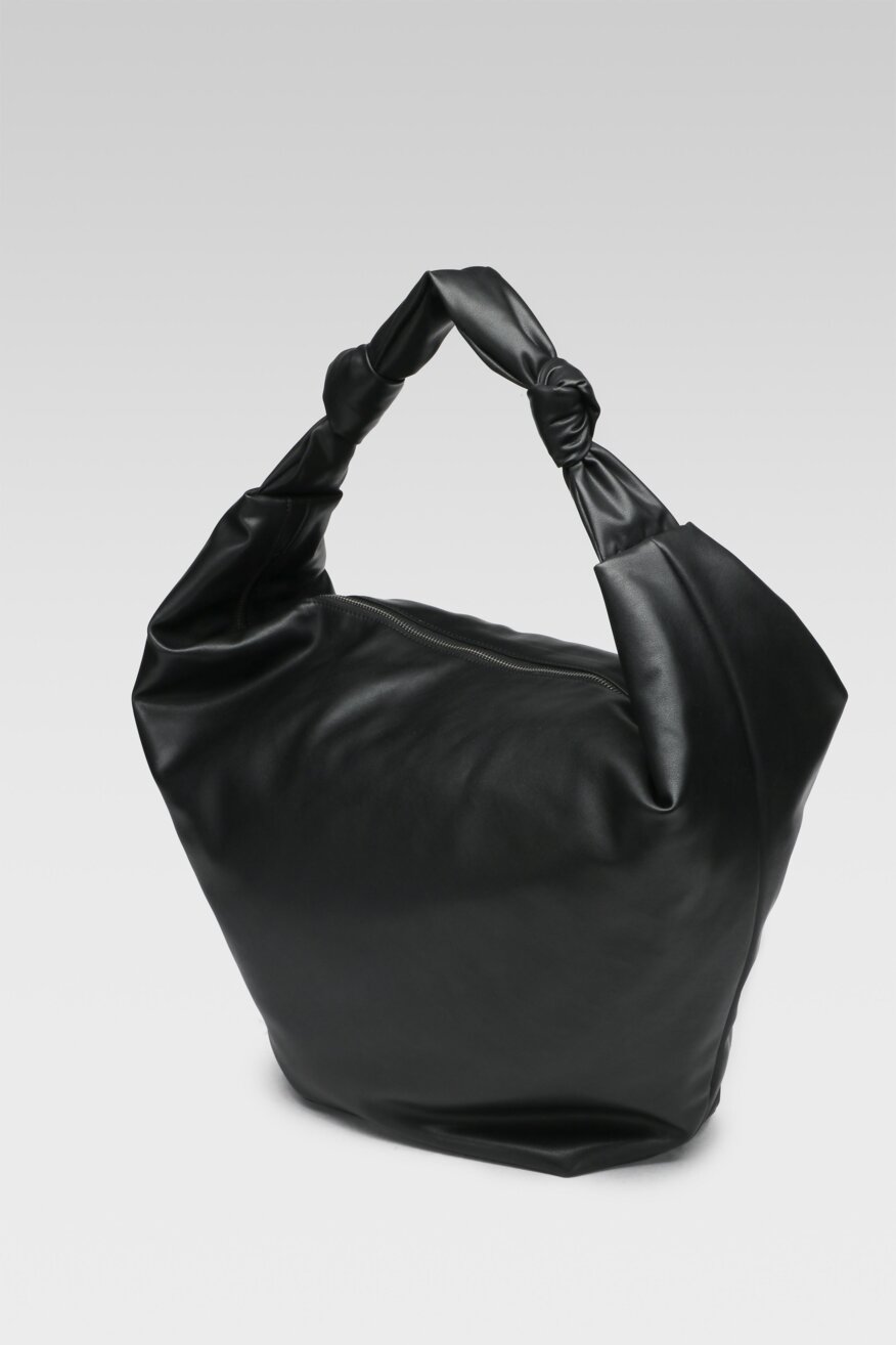 
                Gino Rossi - Torebka skórzana czarna - 5903698659893