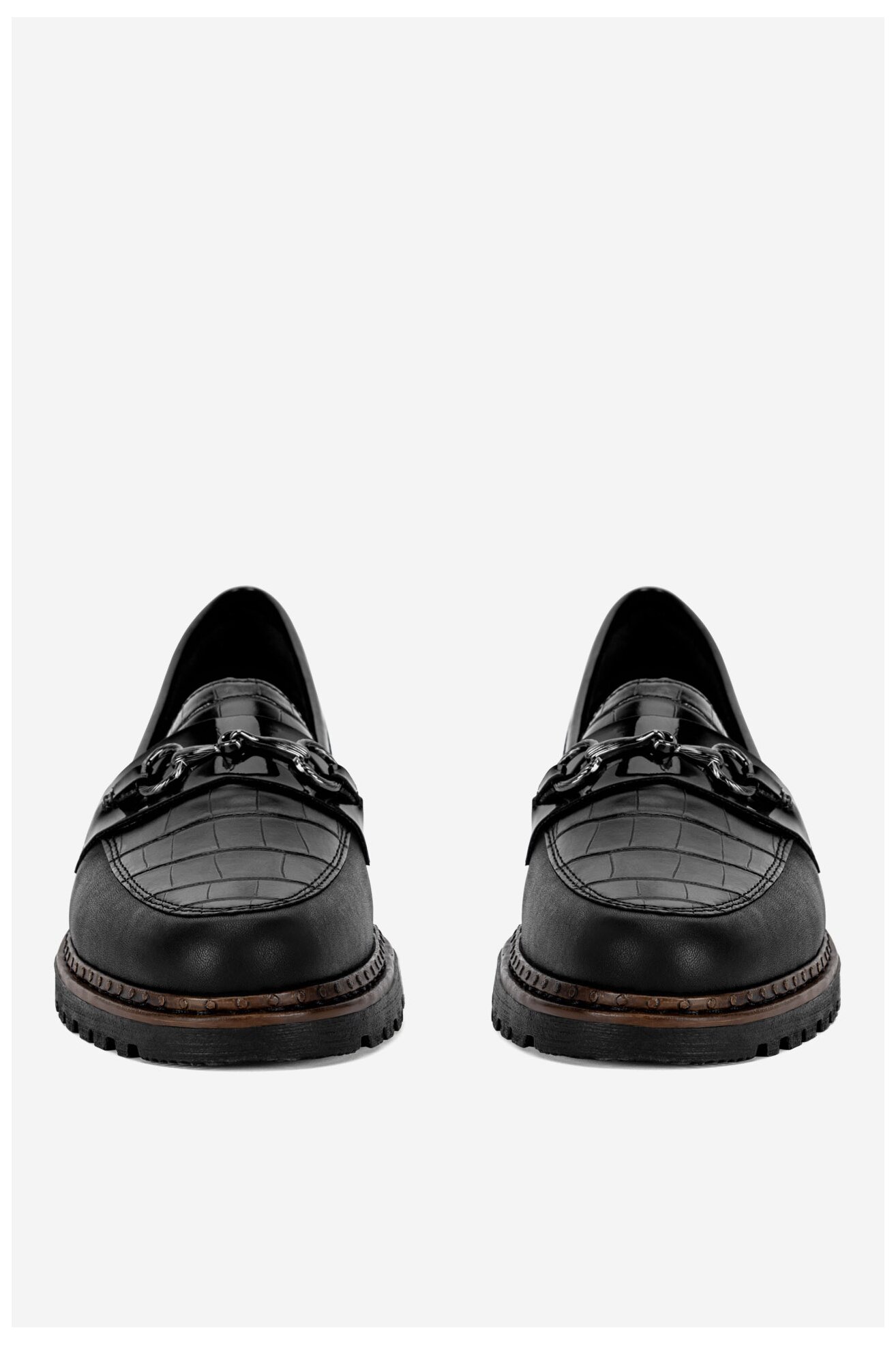 Mokaszin Rieker 54862-01 FEKETE