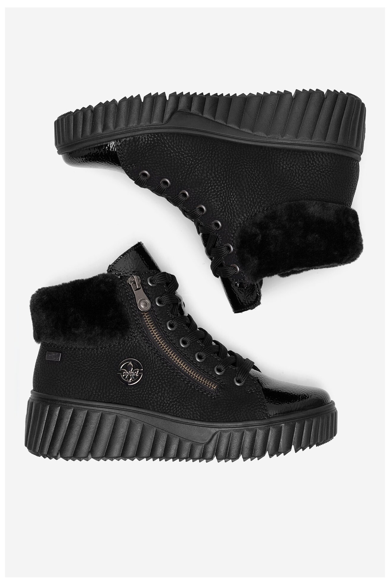 Bocanci Rieker N2505-00 NEGRU