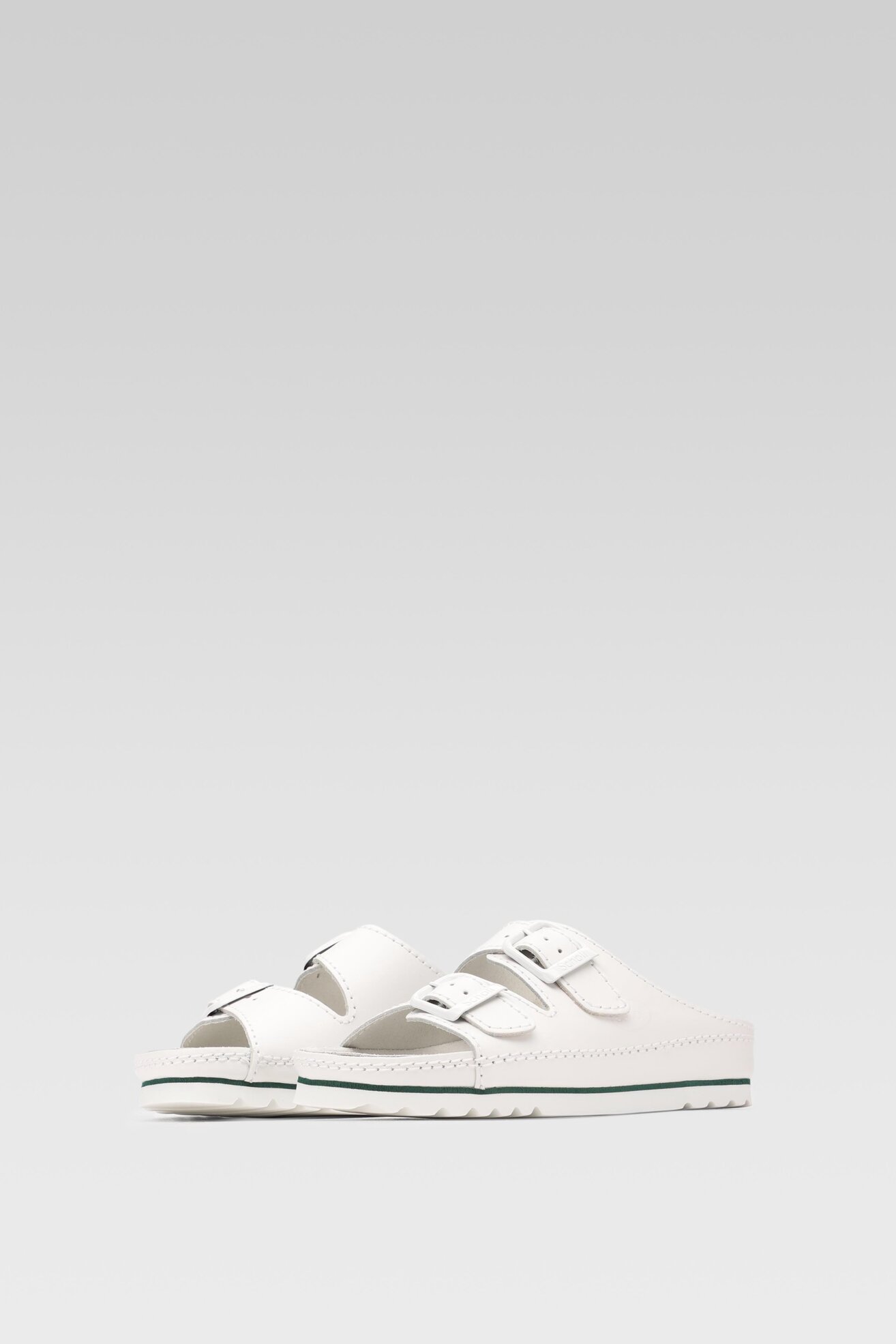 Klapki Scholl F21528 AIR BAG MED 1065 Biały