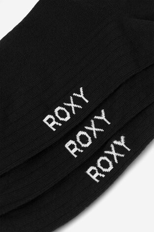 Čarape ROXY AS_ROXY_08S_SS25 (3-PACK) CRNA