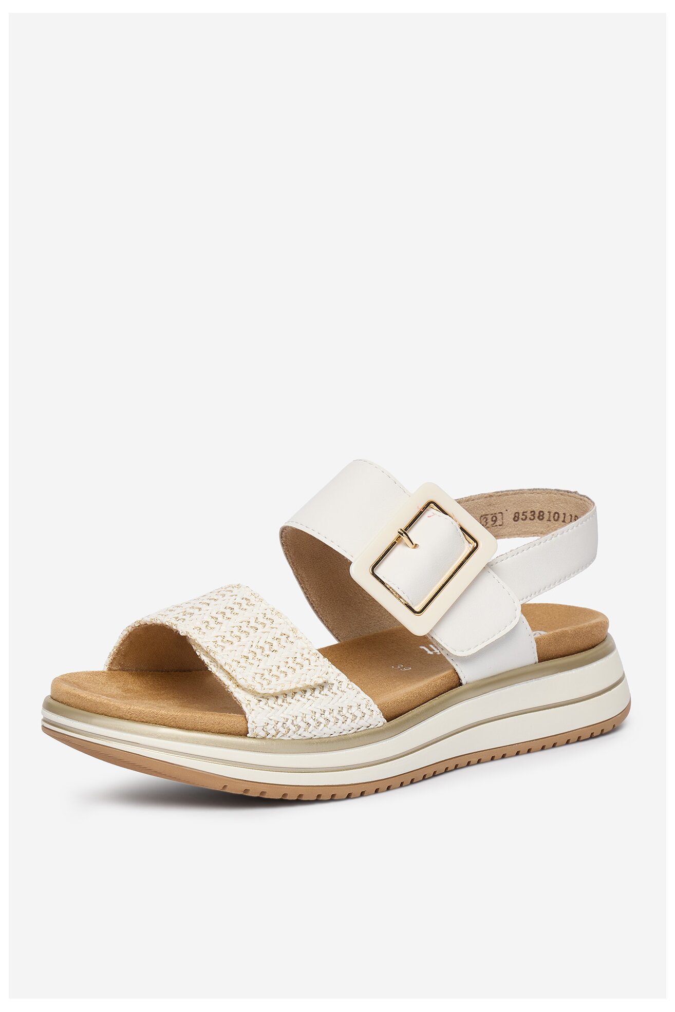 Sandały Remonte CEO-D1J53-81 Biały