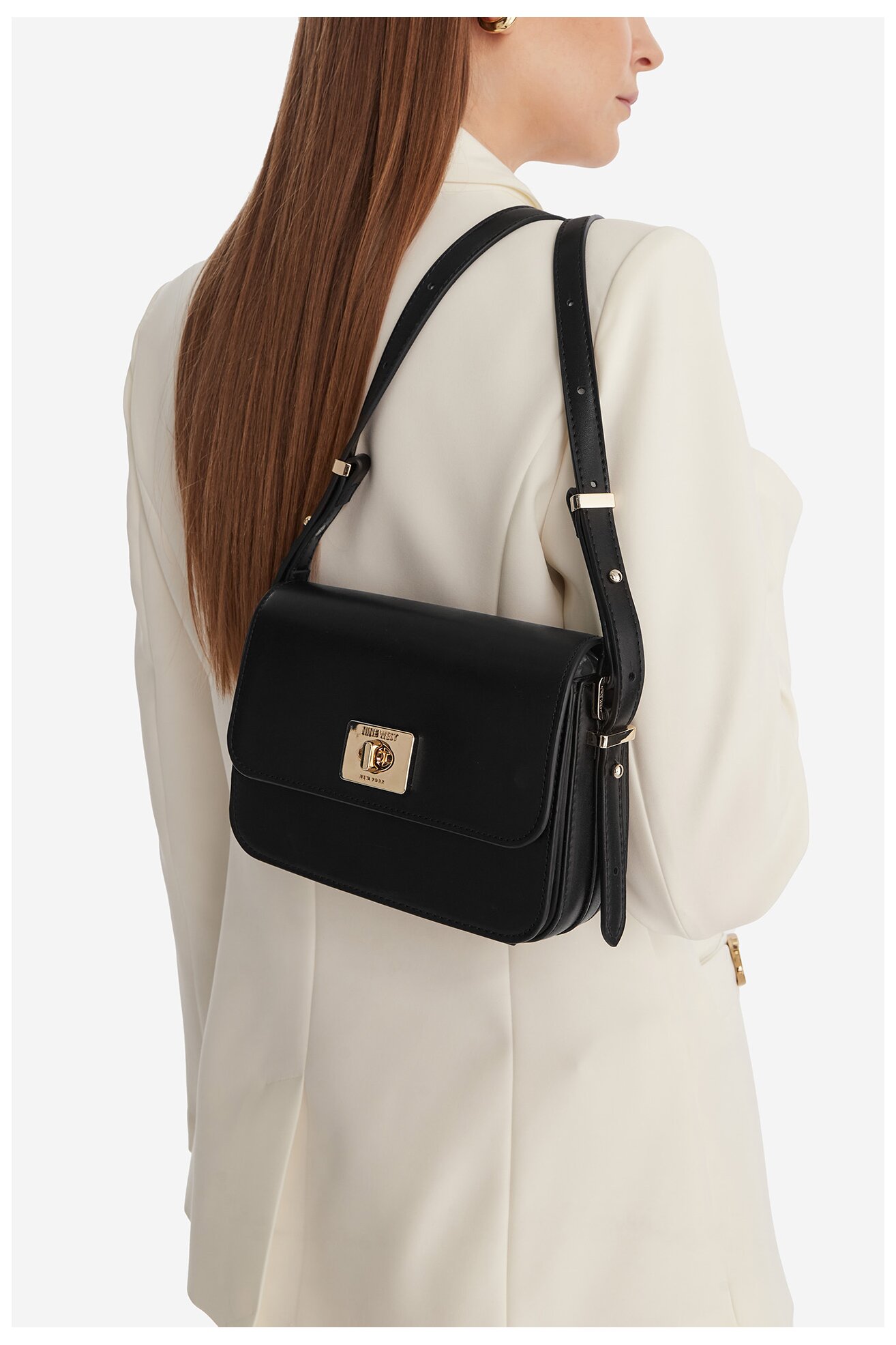 Дамска чанта NINE WEST CEO-ZURO-LDA8705 ЧЕРЕН