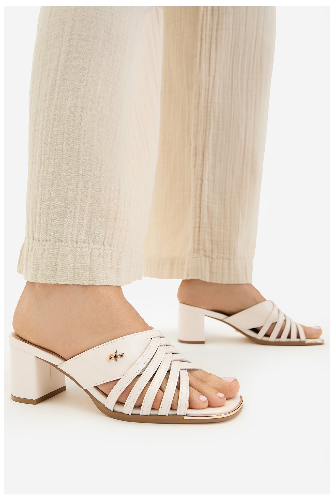 Klapki Mexx EO-WS1161-02 Beżowy