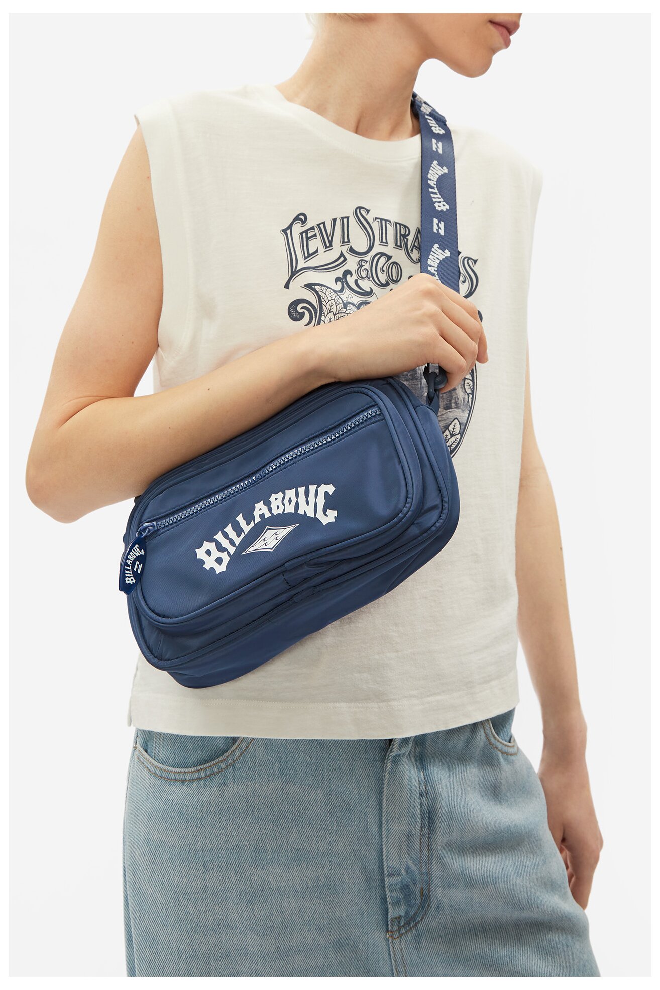 Kézitáska BILLABONG BLB-M-001-07 SÖTÉTKÉK