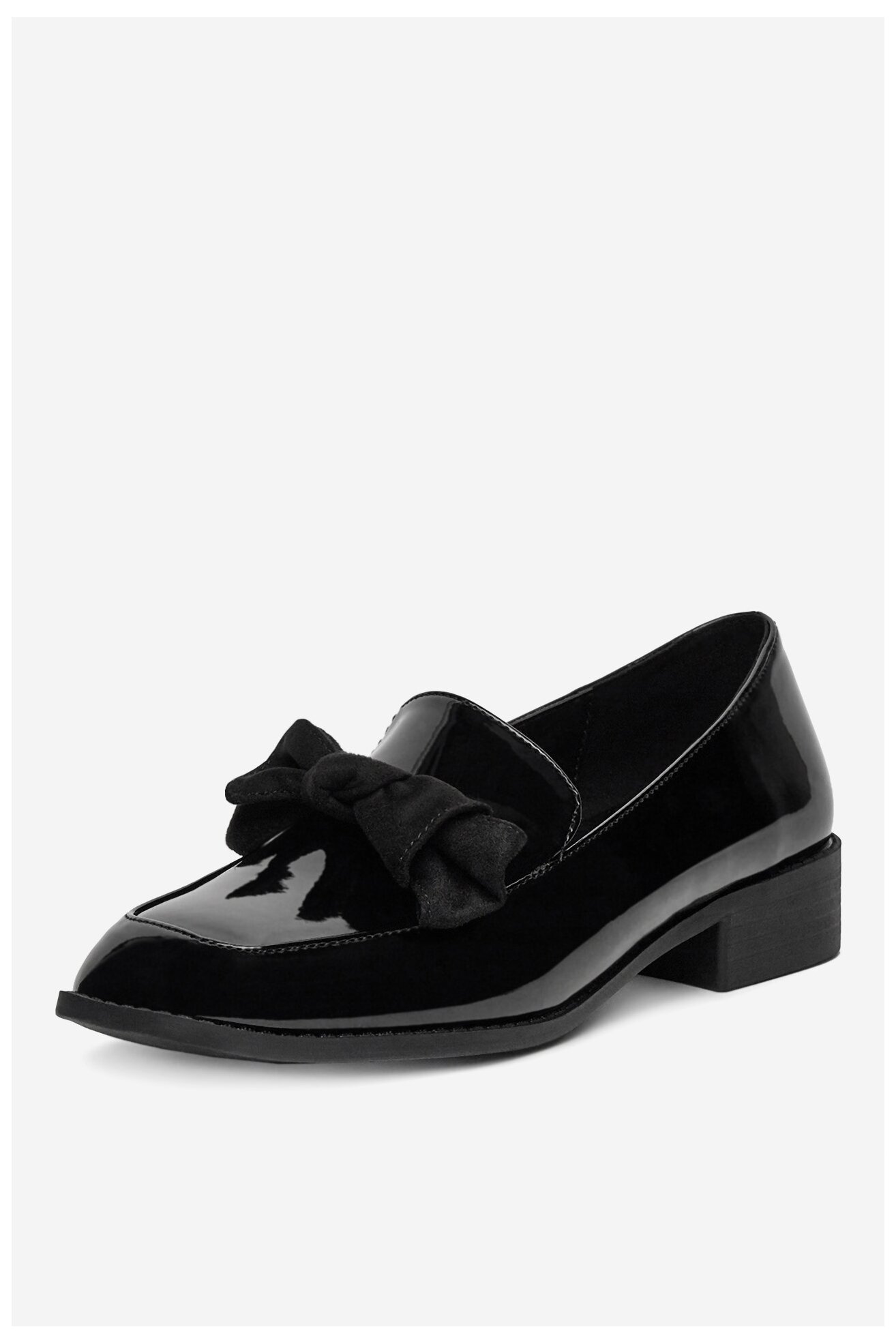 Mokasyn DeeZee SQ873-1-BLACK PAT Czarny