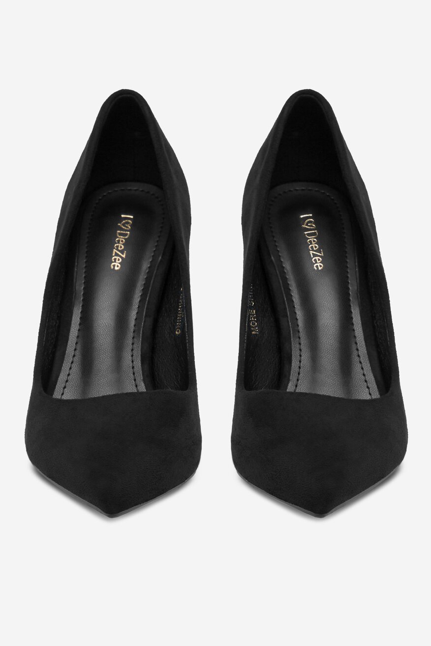 Pantofi cu toc DeeZee NEGRU - 5904410893410