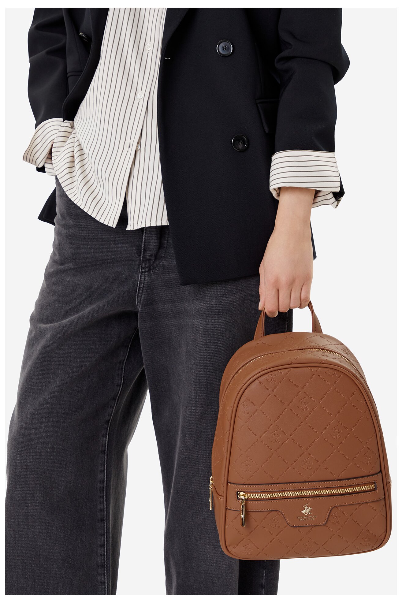 Plecak Beverly Hills Polo Club C-BHPC-H-002-08 Camel