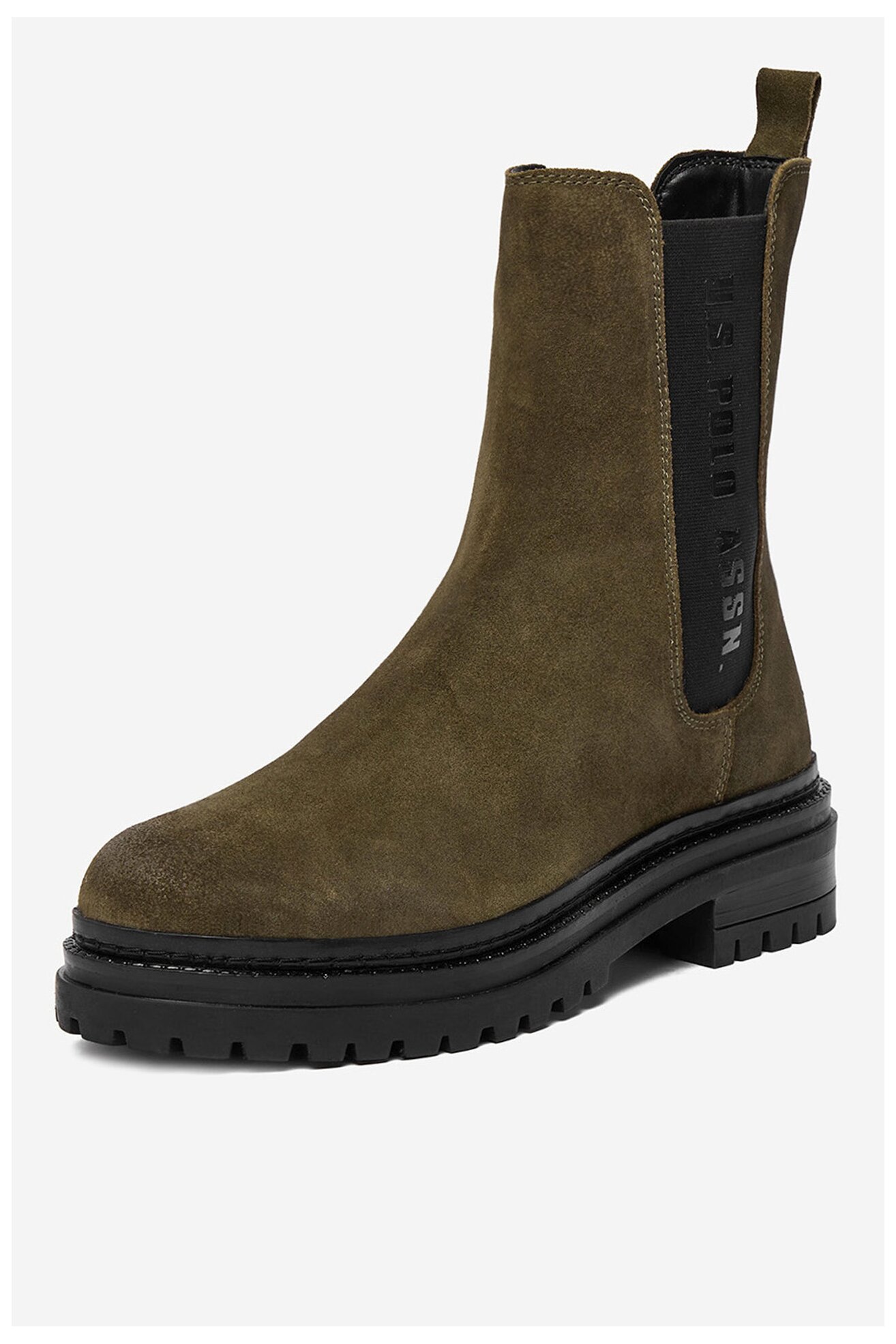 Botki U.S. POLO ASSN. CEO-VIZAG001W/ELE1 Khaki