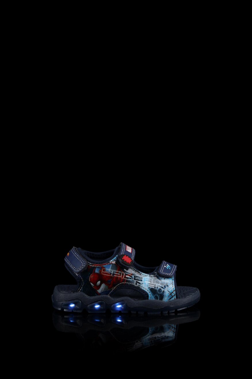 
                Spider-Man - Sandały z printem granatowe - 5903698309729