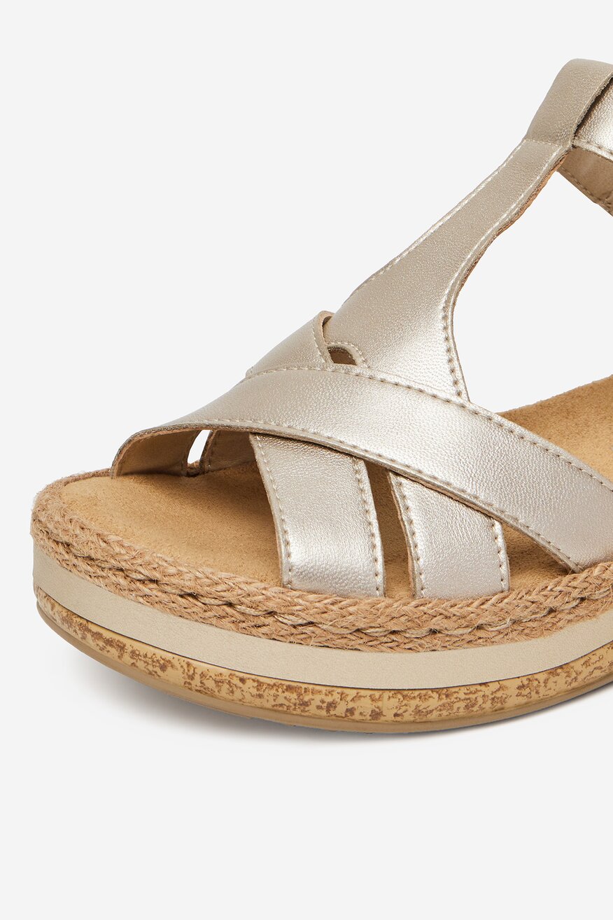 Rieker - Sandały skórzane - 5906751837320