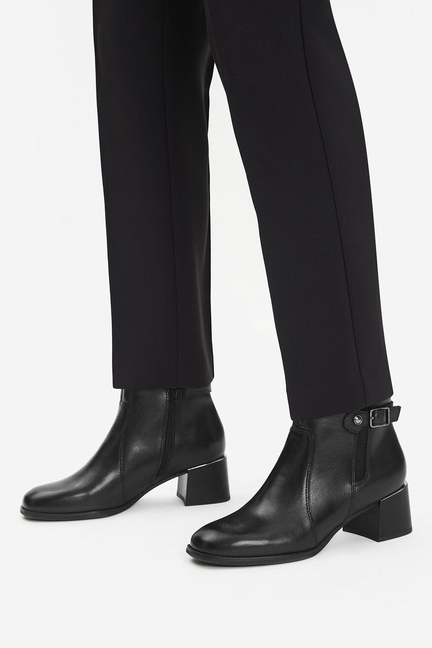 Lasocki - Botki skórzane - 5906751393567